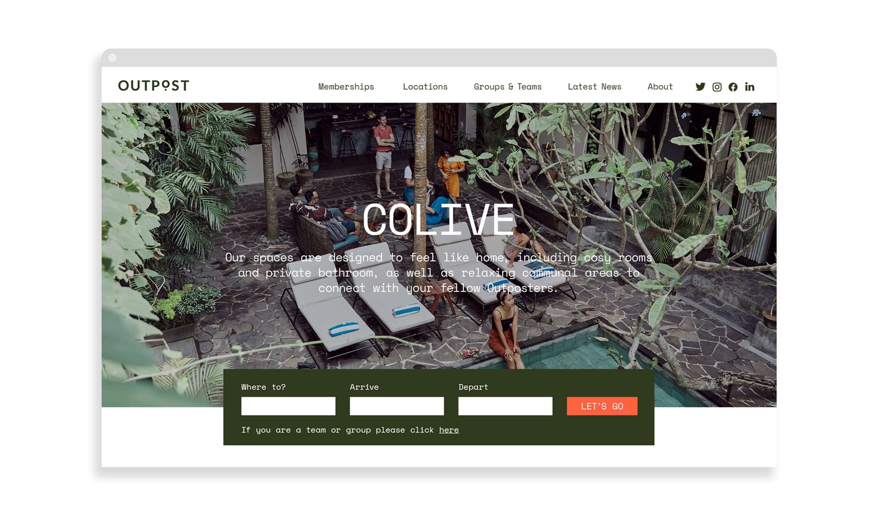 Outpost Coliving & Coworking by Bethan Thomas