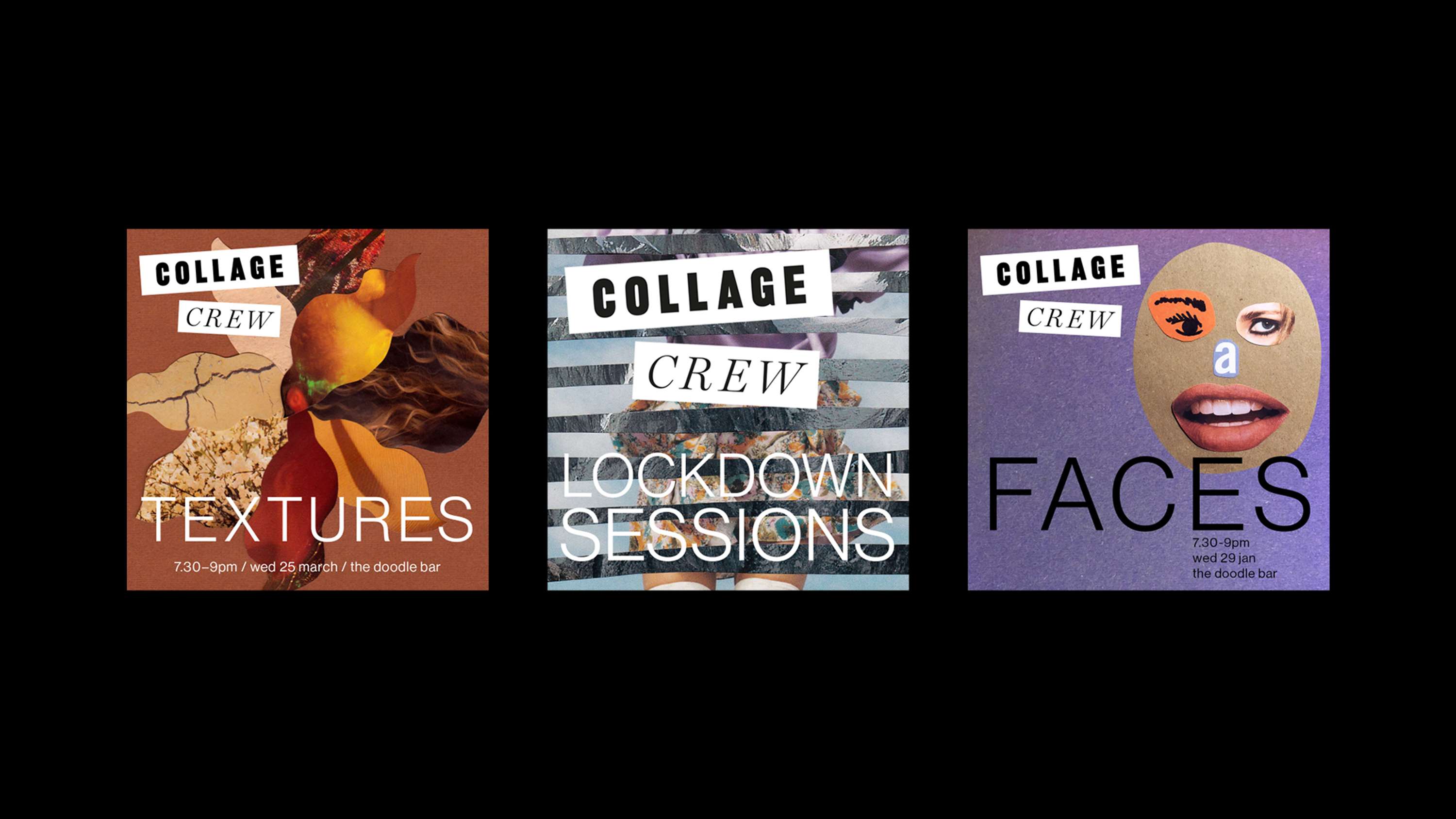 Collage Crew by Bethan Thomas