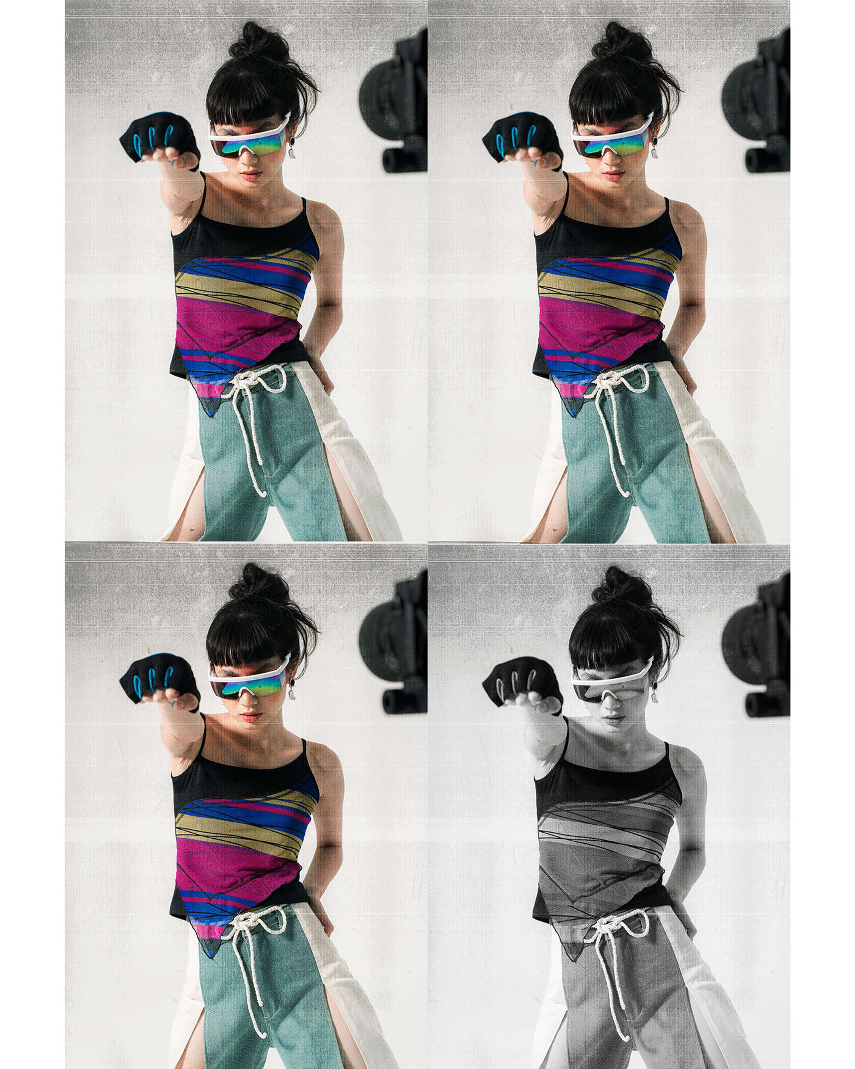 Styling work for 2icons Development Campaign by Ivanka Wu