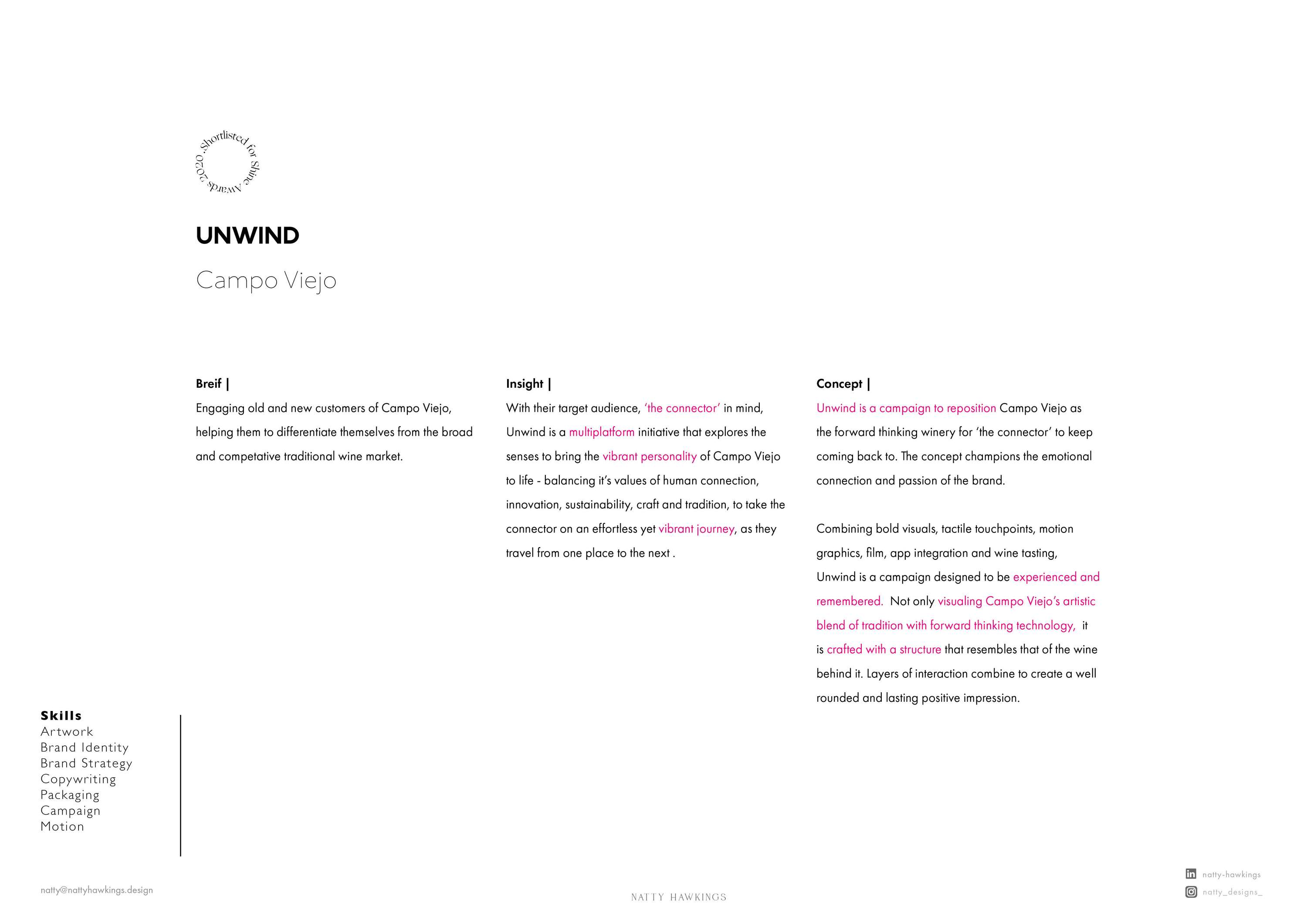 Unwind by Natty Hawkings