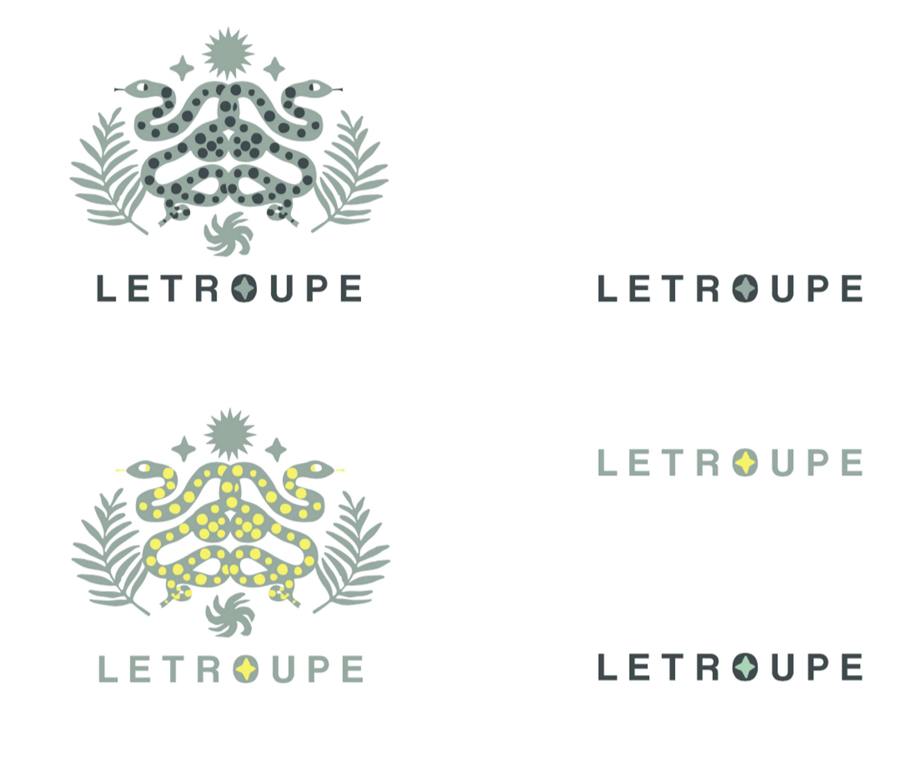 LeTroupe // Naming and branding design by Marisol Gonzalez Nohra