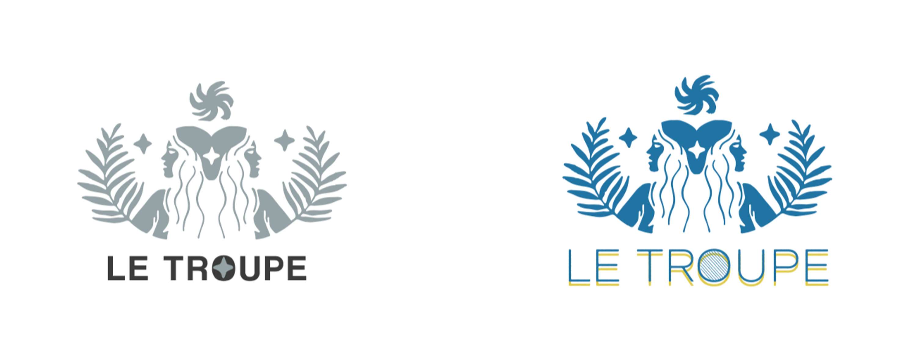 LeTroupe // Naming and branding design by Marisol Gonzalez Nohra