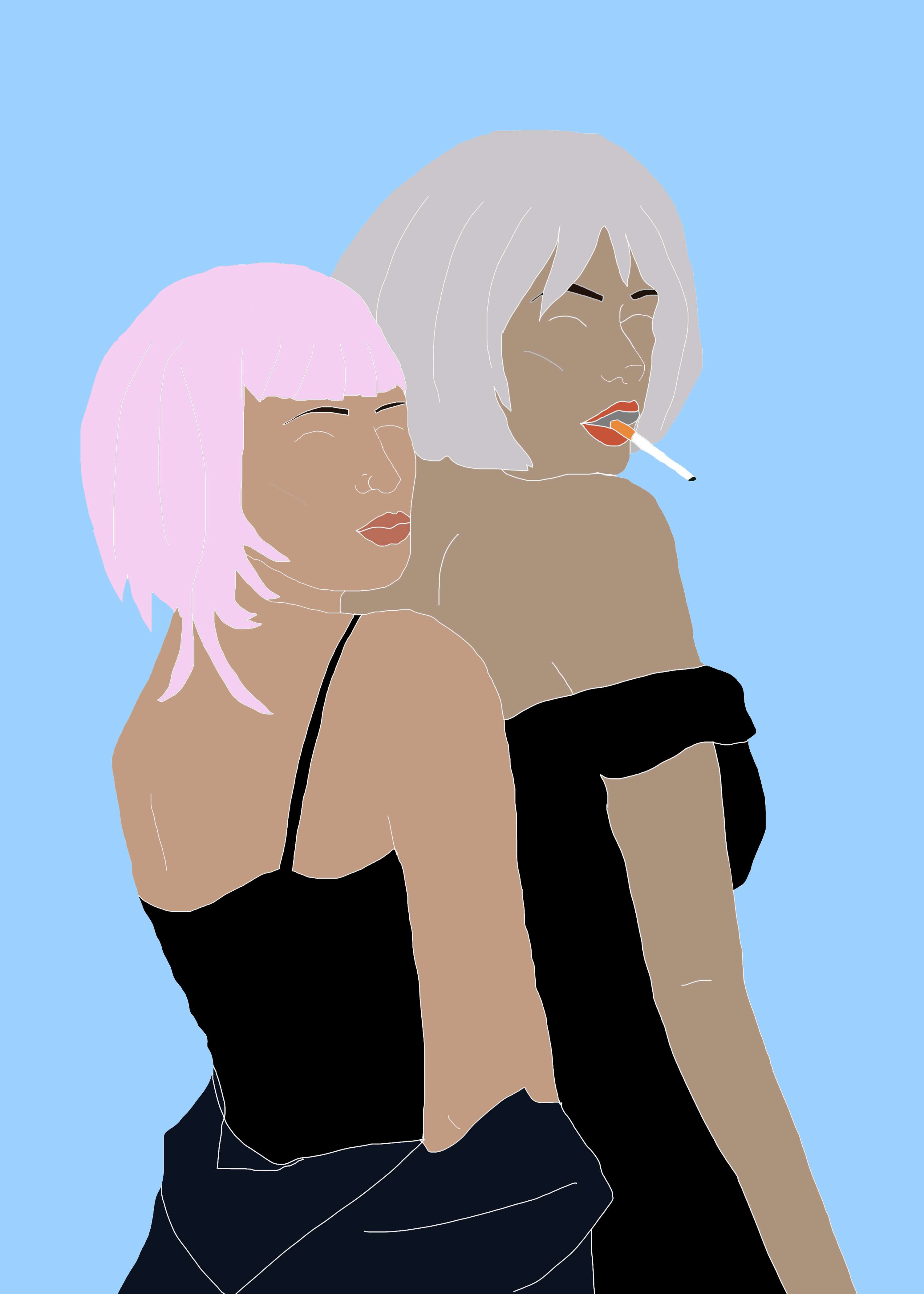 Lockdown 3 project: ILLUSTRATION by Bonnie Ophelia