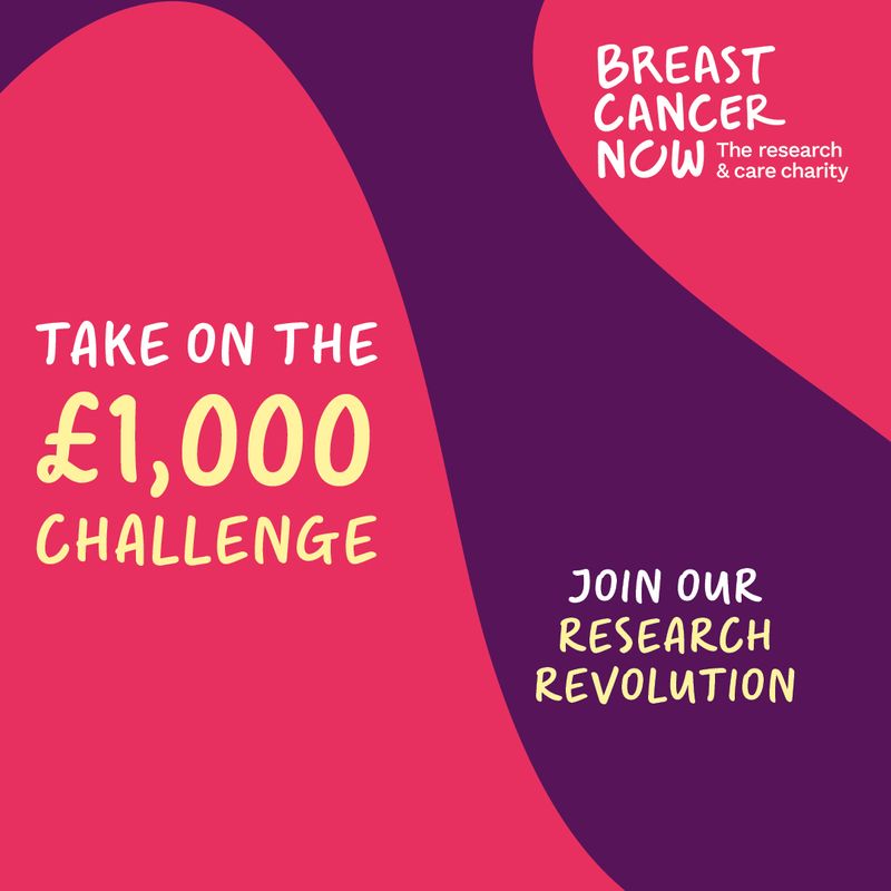 £1000 Challenge - Breast Cancer Now by Nadia Shaw