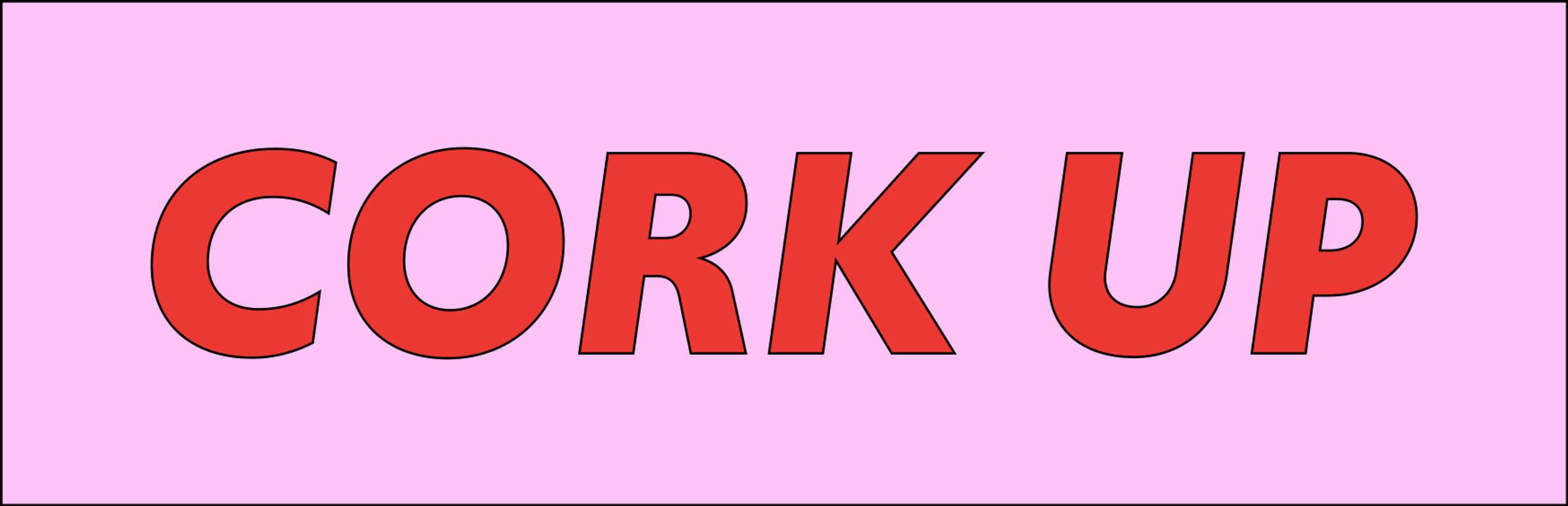 Cork Up by Jemima Stevenson