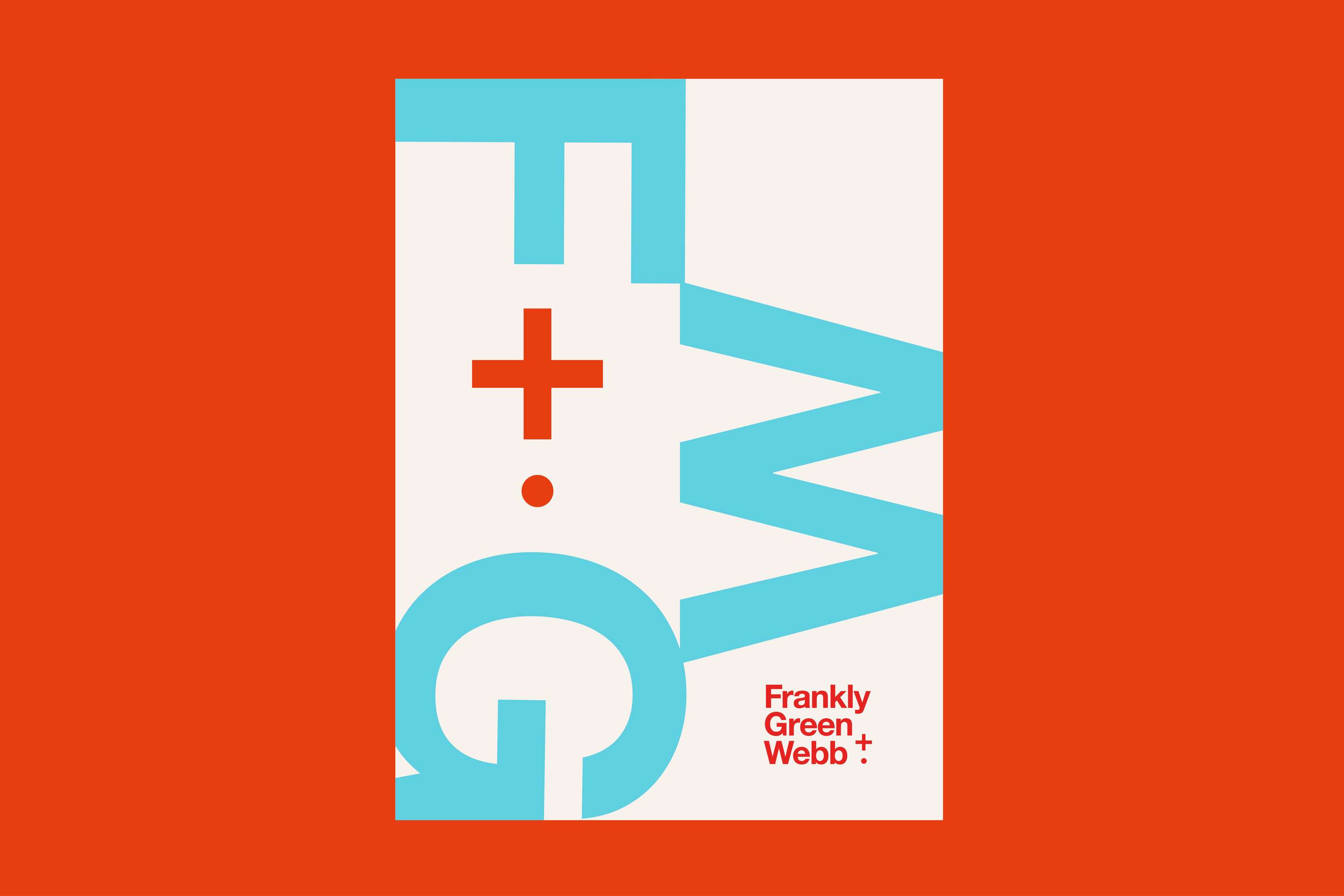 A nod to Swiss design for Frankly Green + Webb. by Dani Molyneux