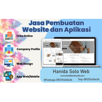 Jasa Pembuatan Website Sukoharjo - Hanida Web logo