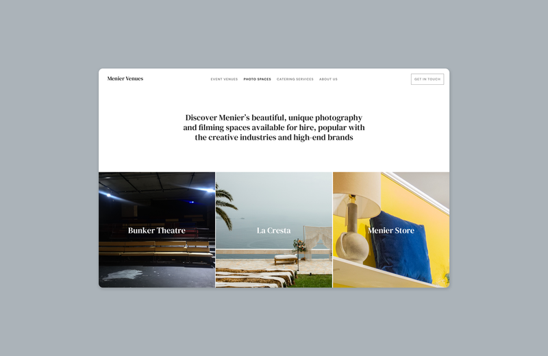 Menier Venues by Keepthinking