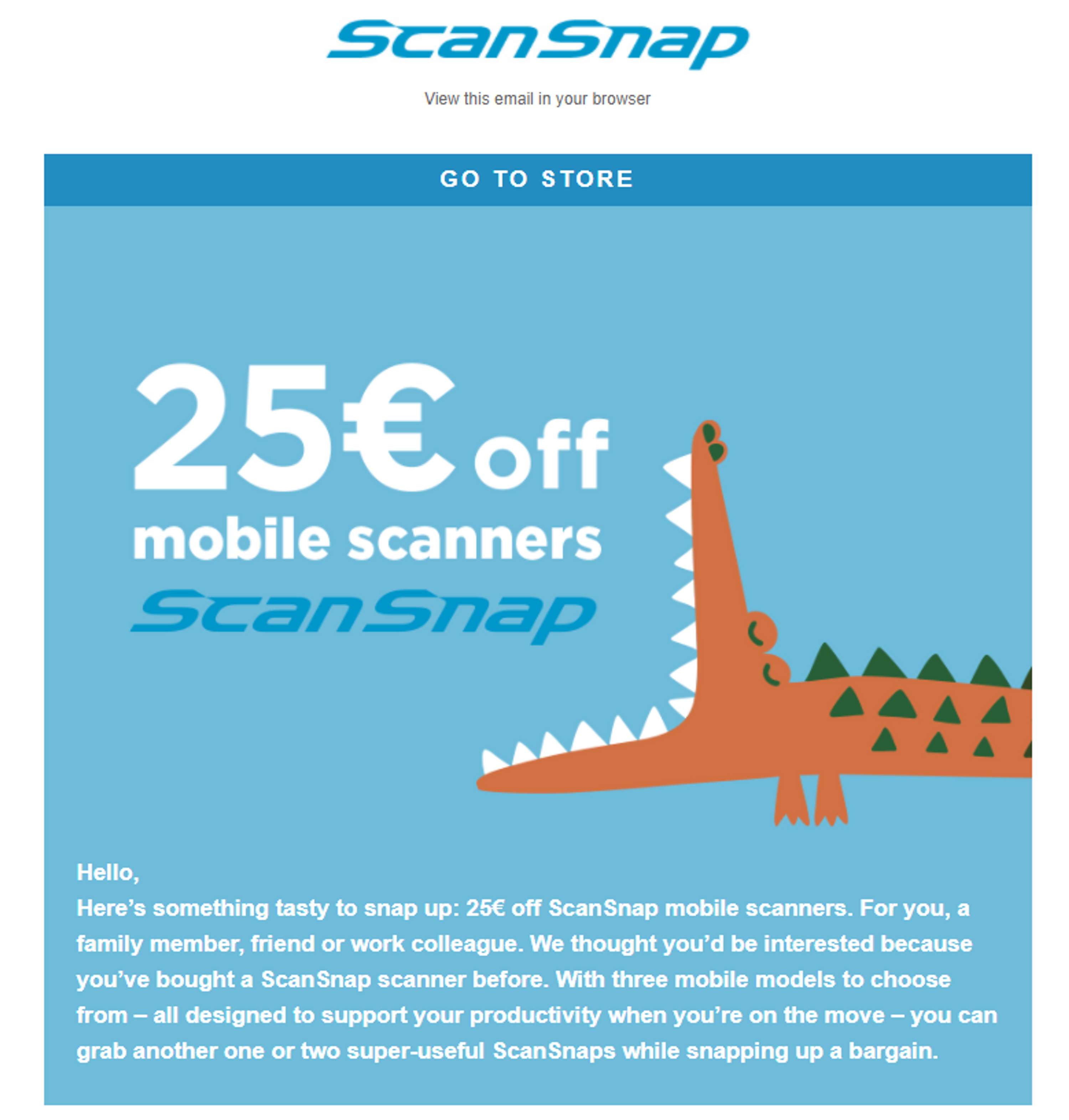 ScanSnap ‘Refer a Friend’ campaign by OneGTM