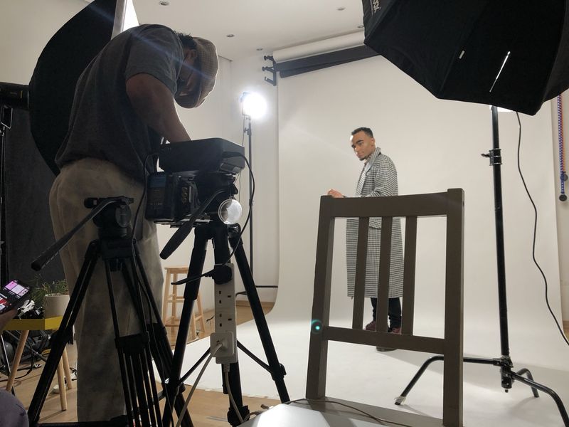 Studio Assistant day at GUAP. Project featuring Munya Chawawa by Tamay Aldemir