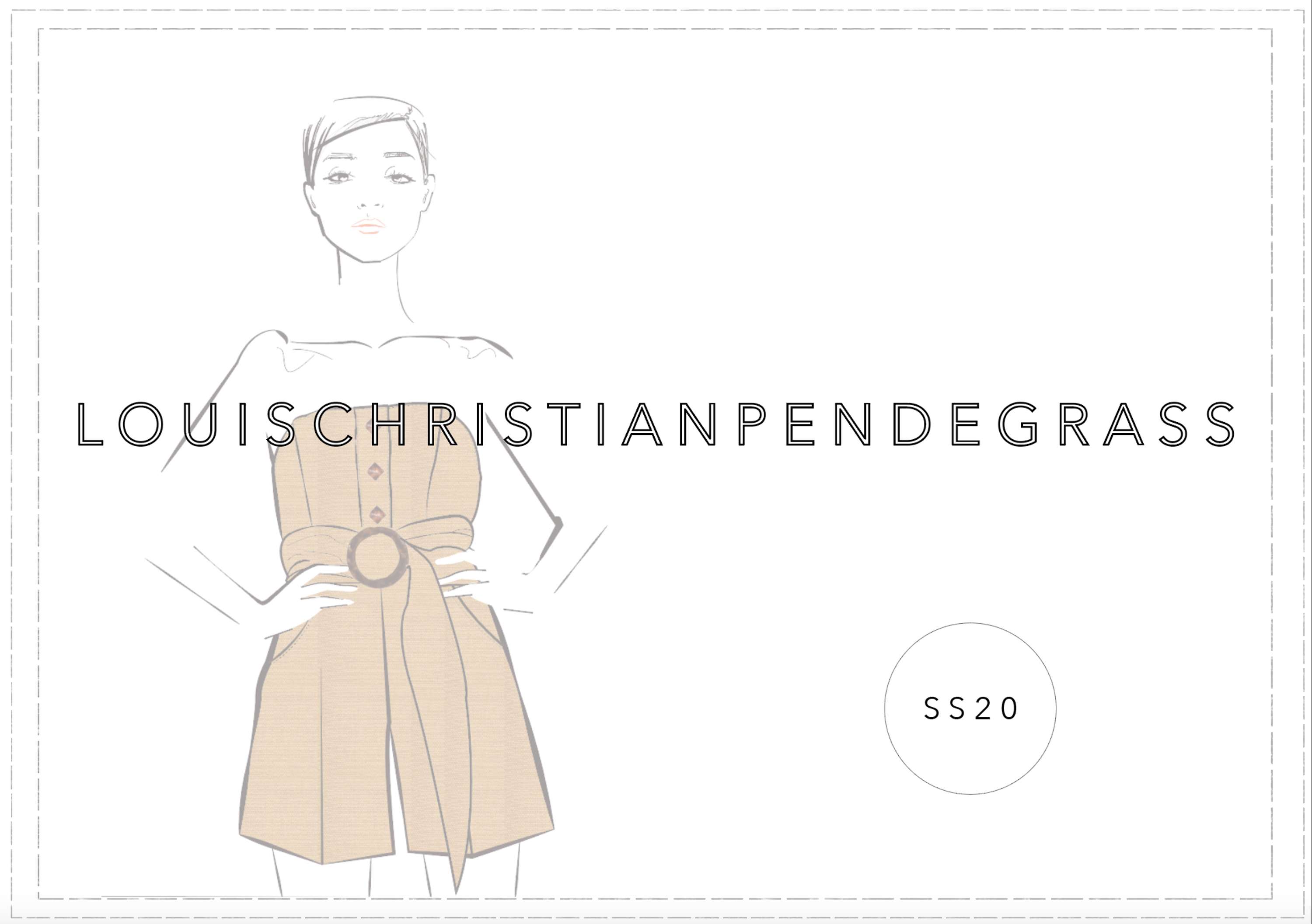 S S / 20 Summer & Transitional by Louis-Christian Pendegrass