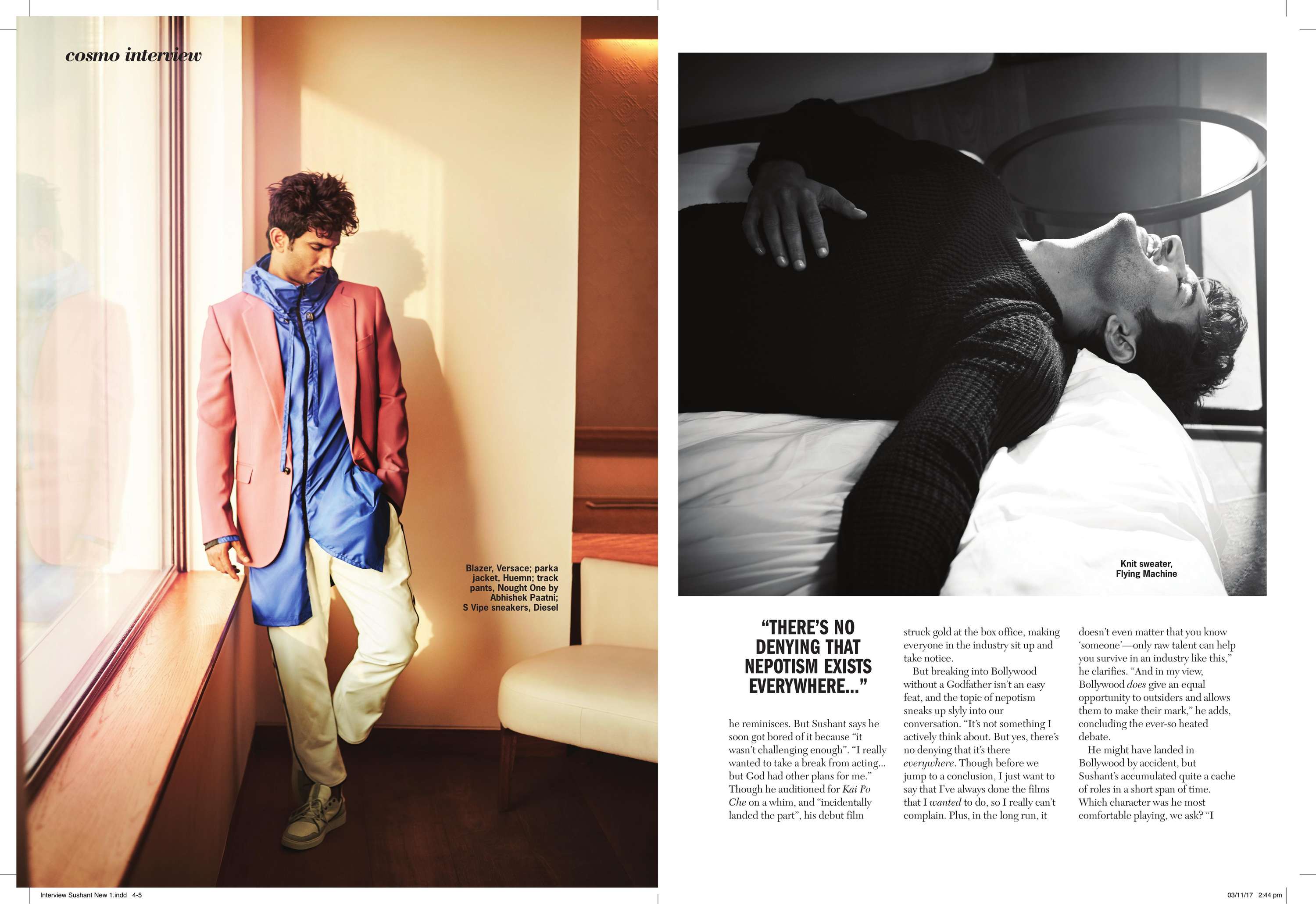 Cosmopolitan Man Features Interview by Nitya Kanoria