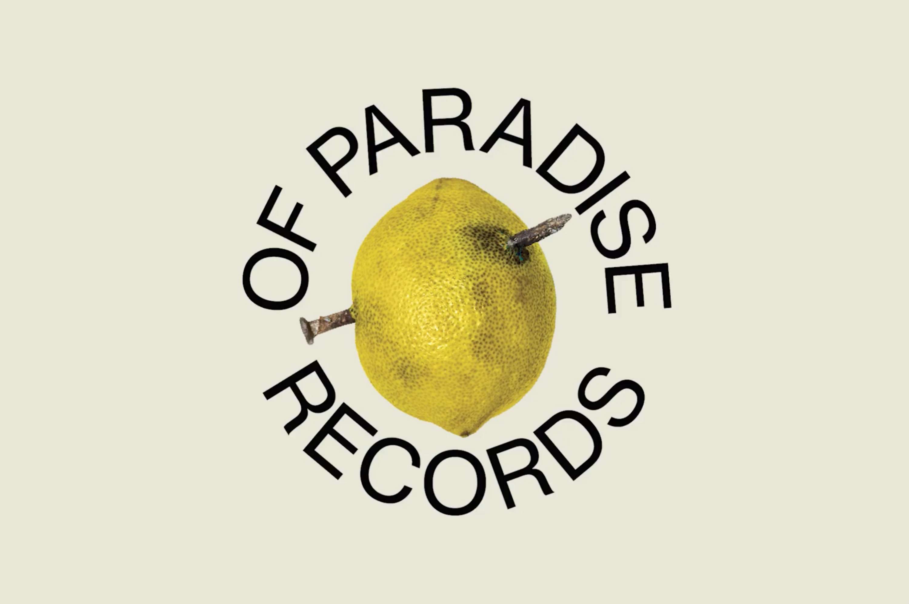 Of Paradise Records Identity by Studio LP