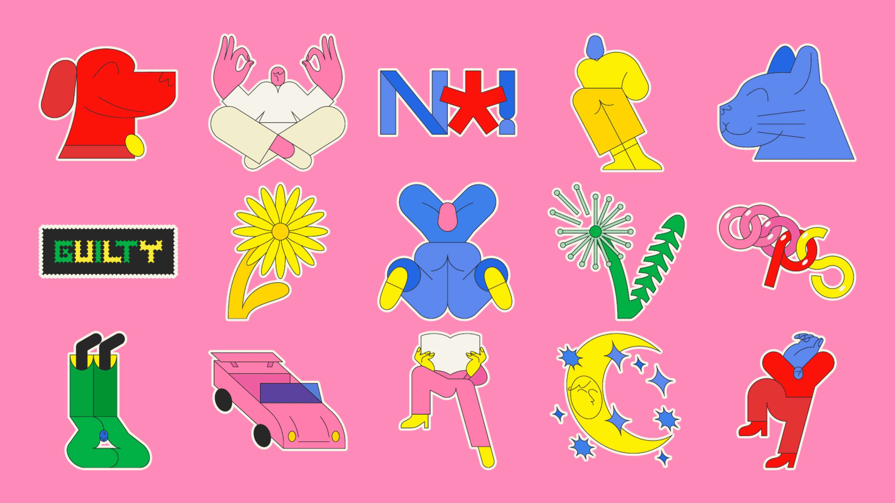 Snapchat Stickets by Thomas Hedger
