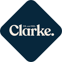 Mr and Mrs Clarke logo
