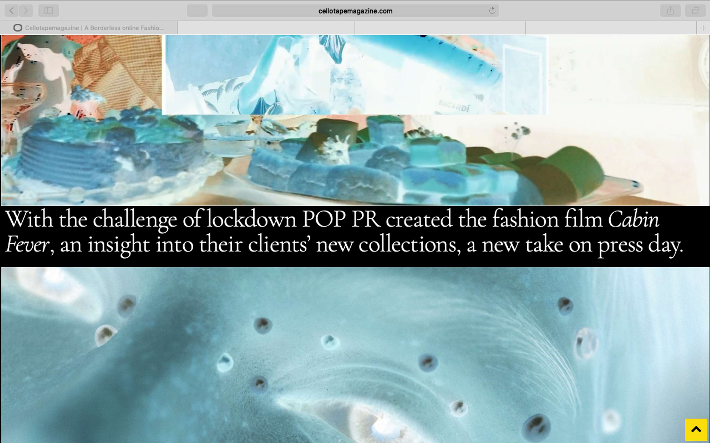 Cellotape Magazine – Visual identity and Website (2020) by Rudy de Souza