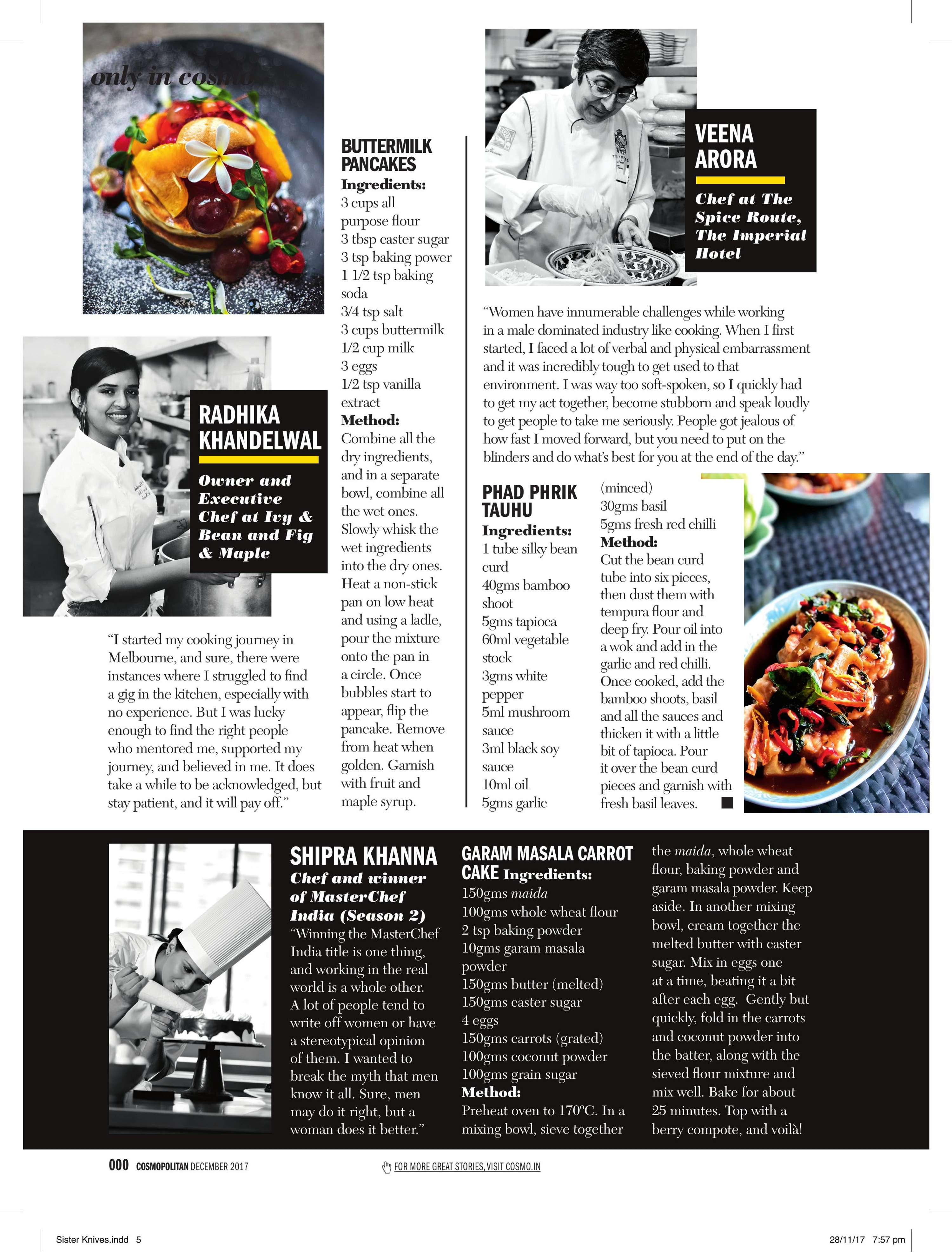 Cosmopolitan Lifestyle Feature by Nitya Kanoria