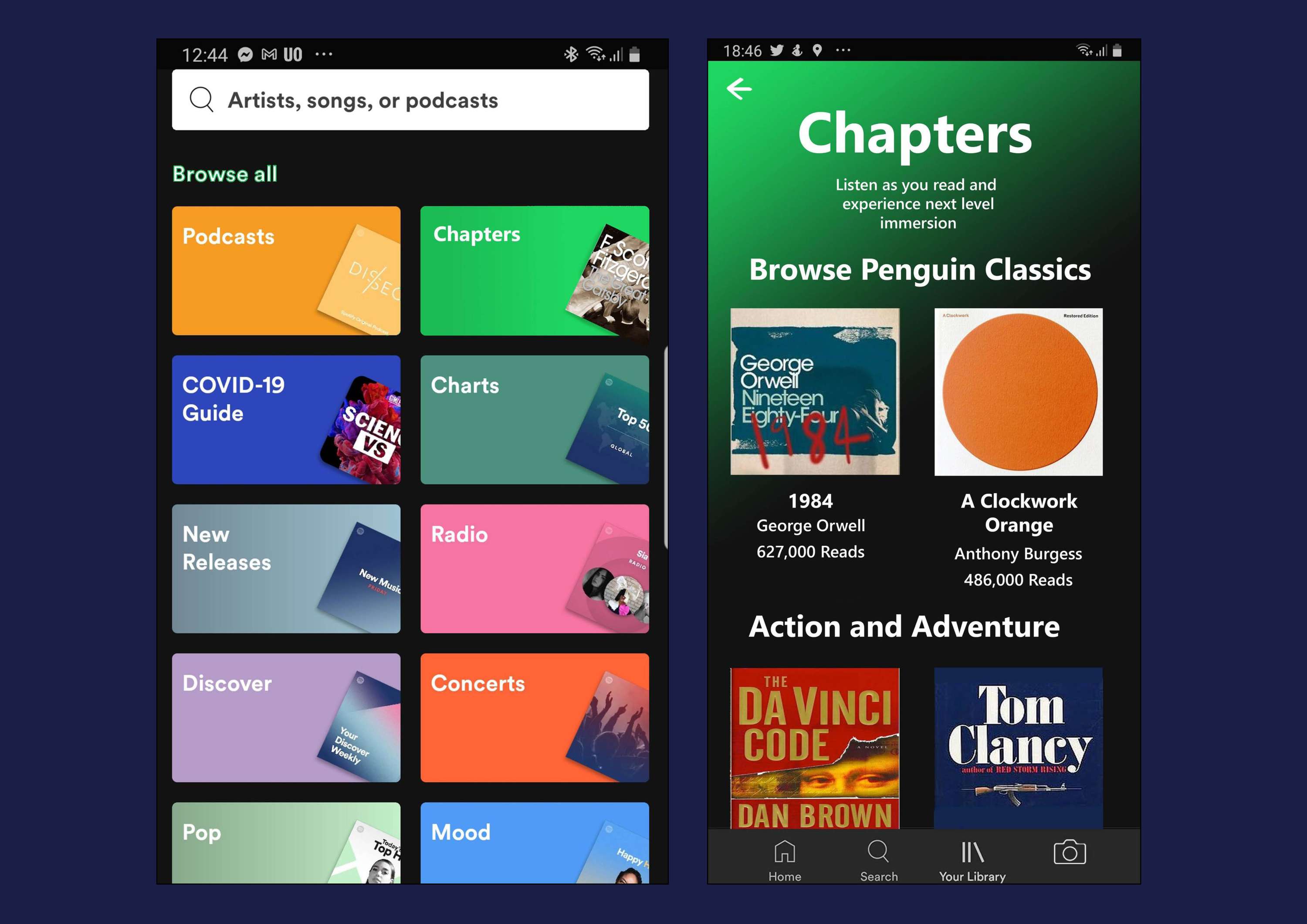 Spotify Chapters by Jessica West