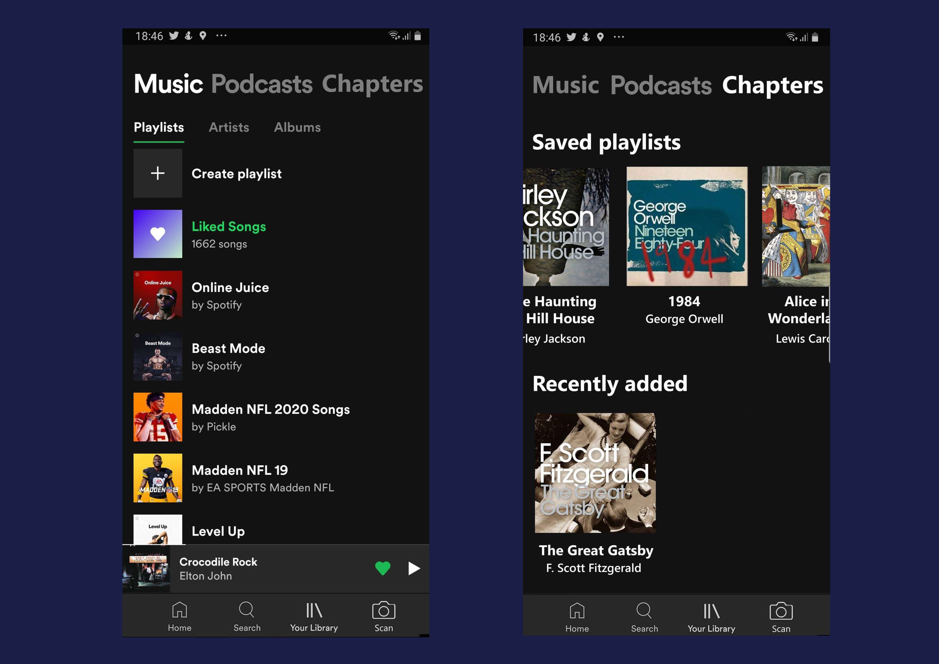 Spotify Chapters by Jessica West