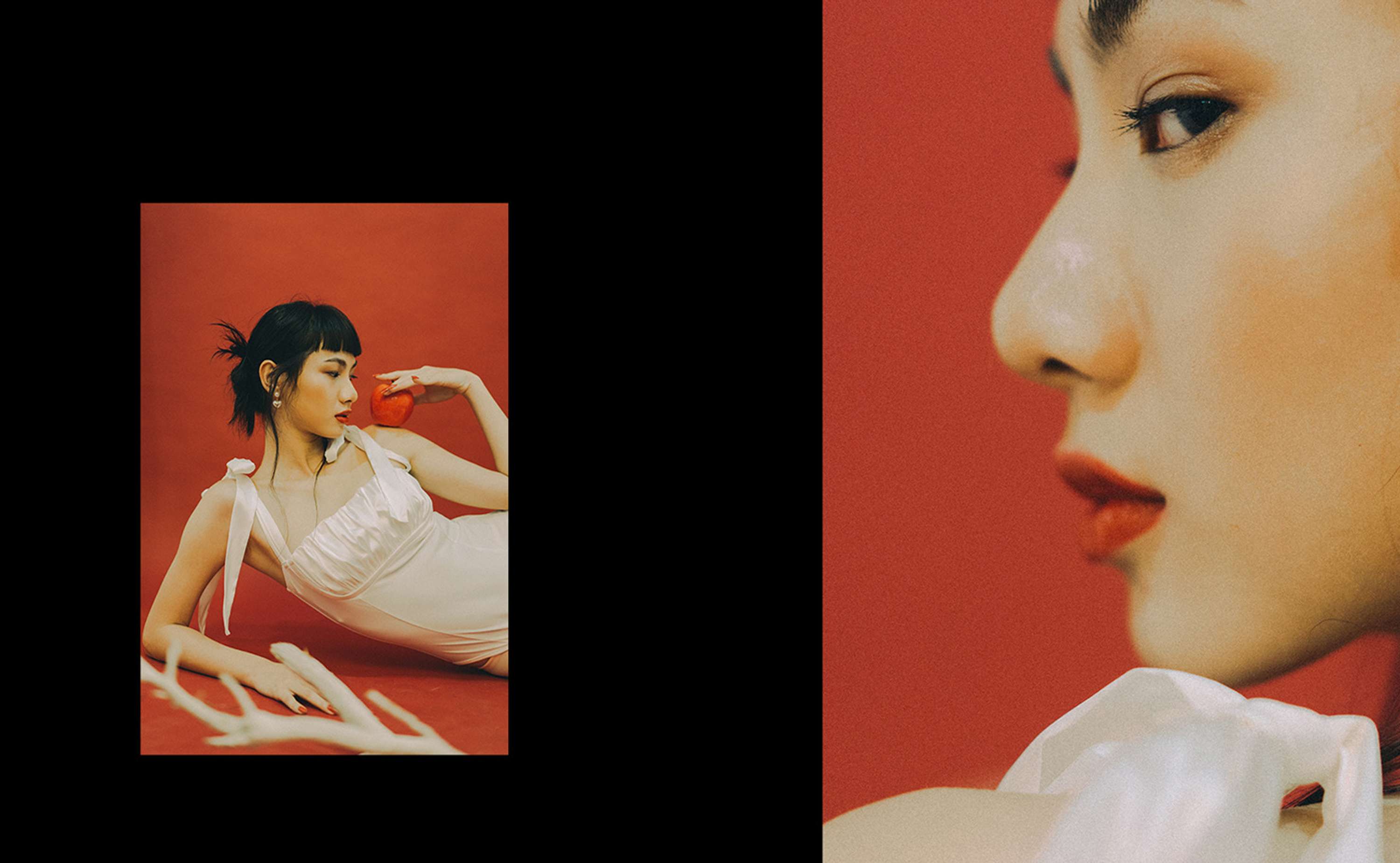 Tangerine Dreams - Styling Project by Ivanka Wu