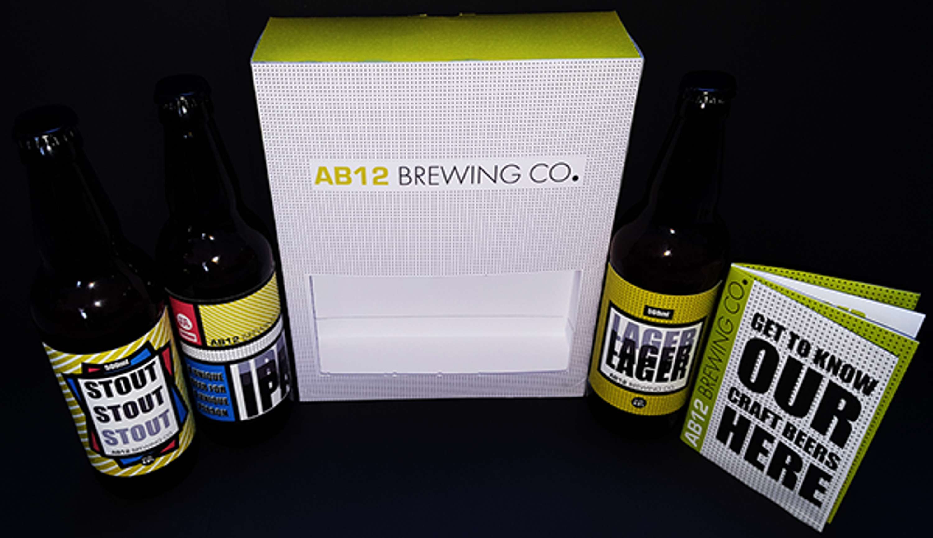 AB12 Brewing Co. - Visual Communication Graded Unit by Jamie Rendall