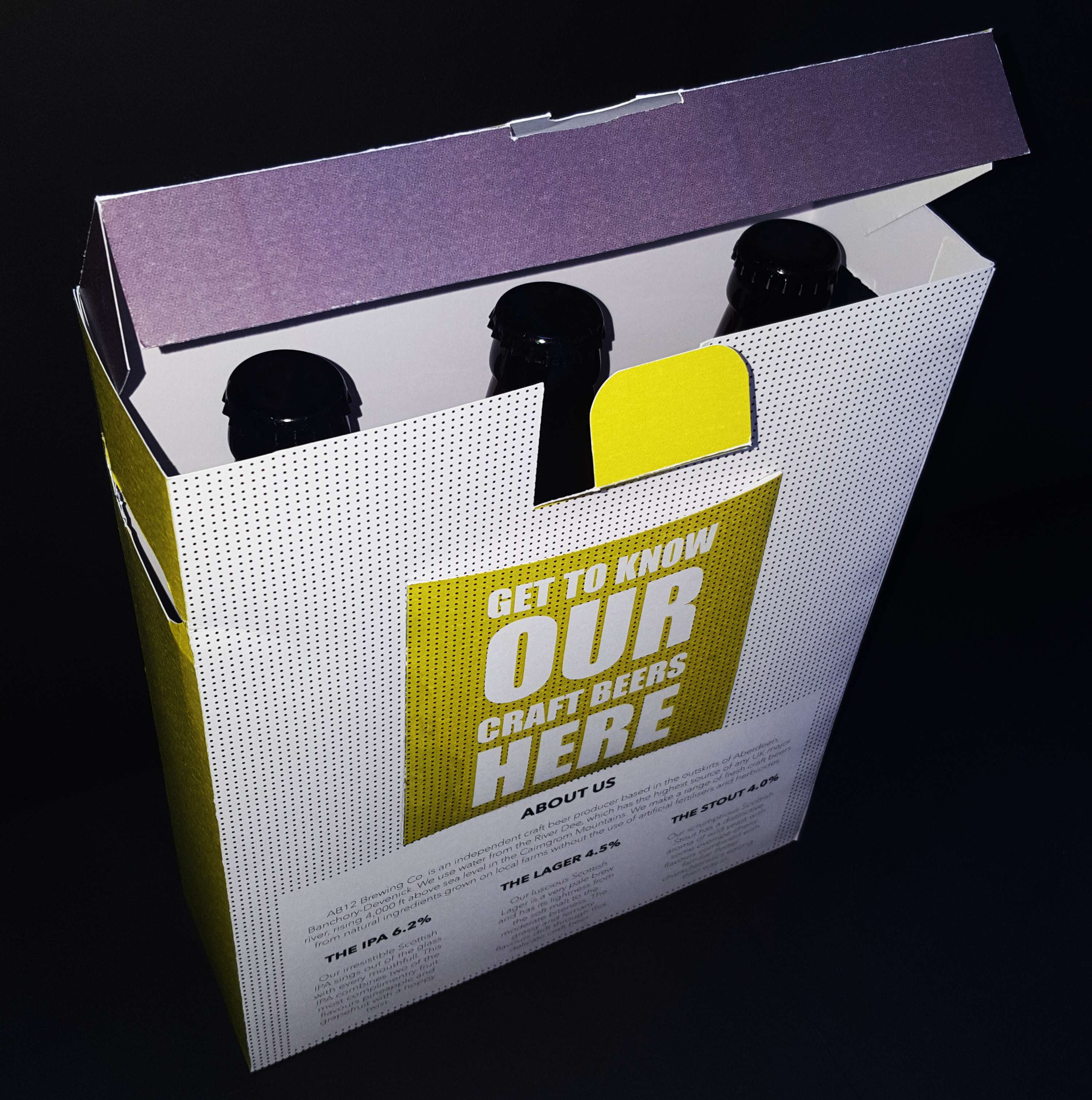 AB12 Brewing Co. - Visual Communication Graded Unit by Jamie Rendall