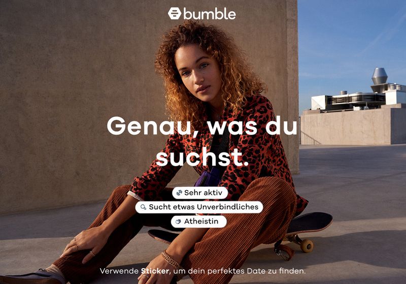 Bumble.Date Campaign by Filiz Ser