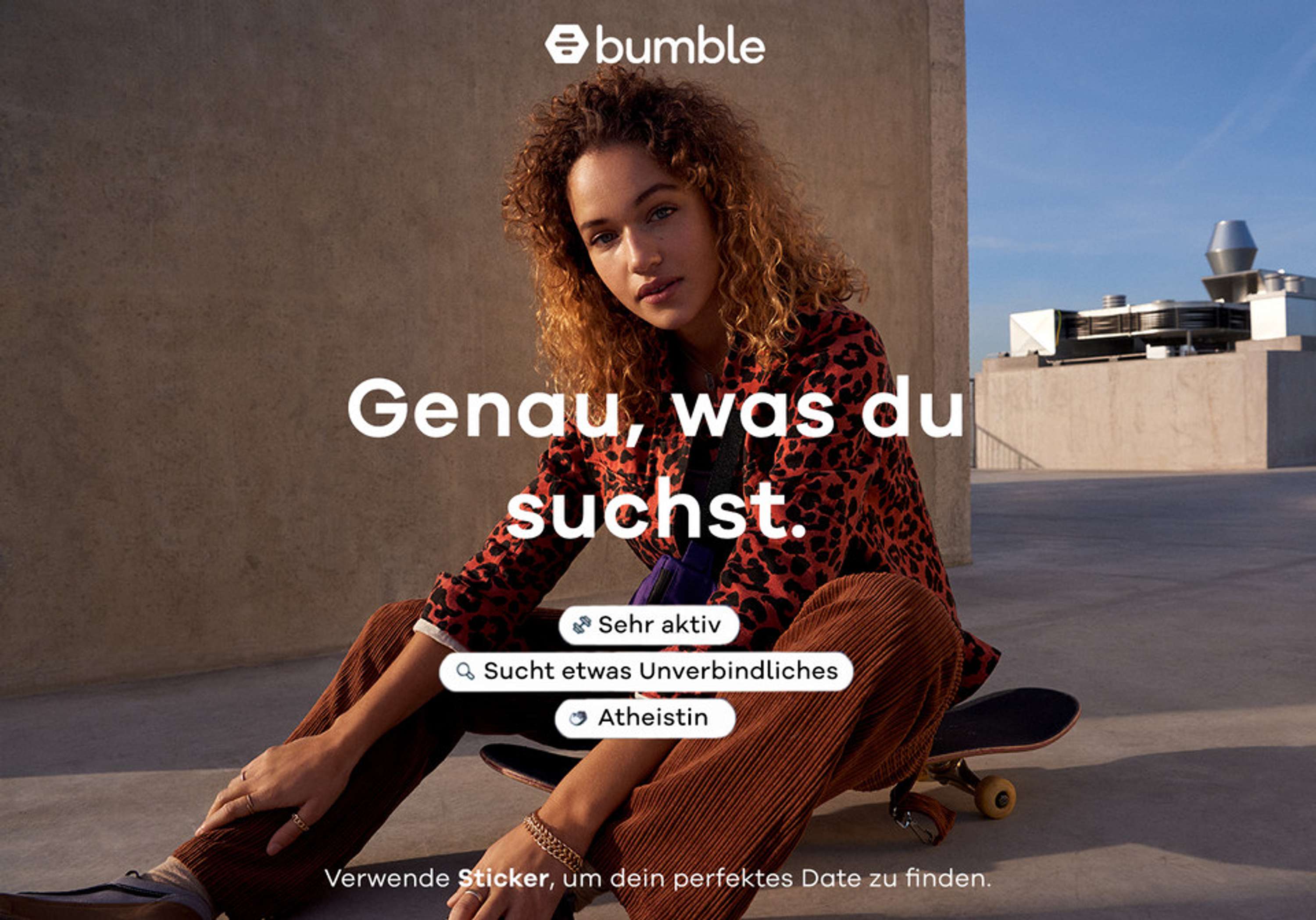 Bumble.Date Campaign by Filiz Ser