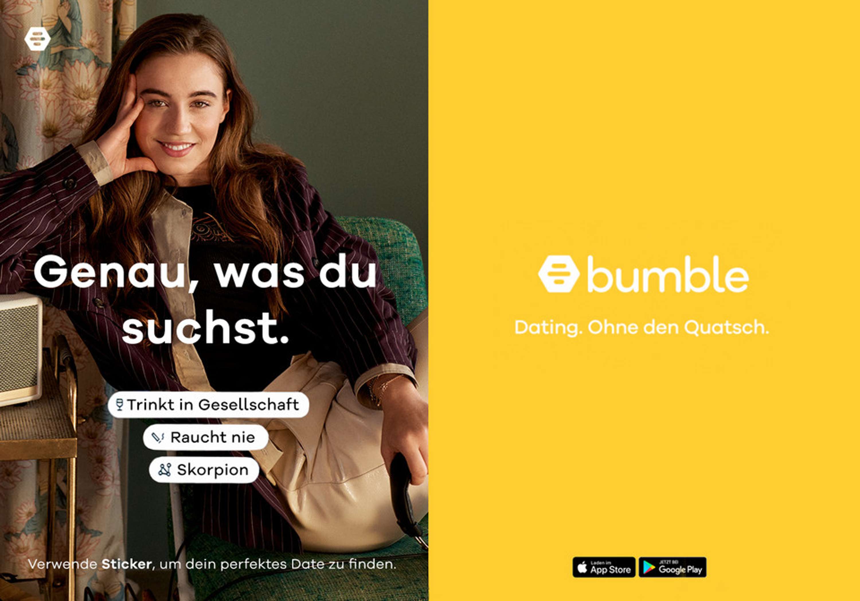 Bumble.Date Campaign by Filiz Ser