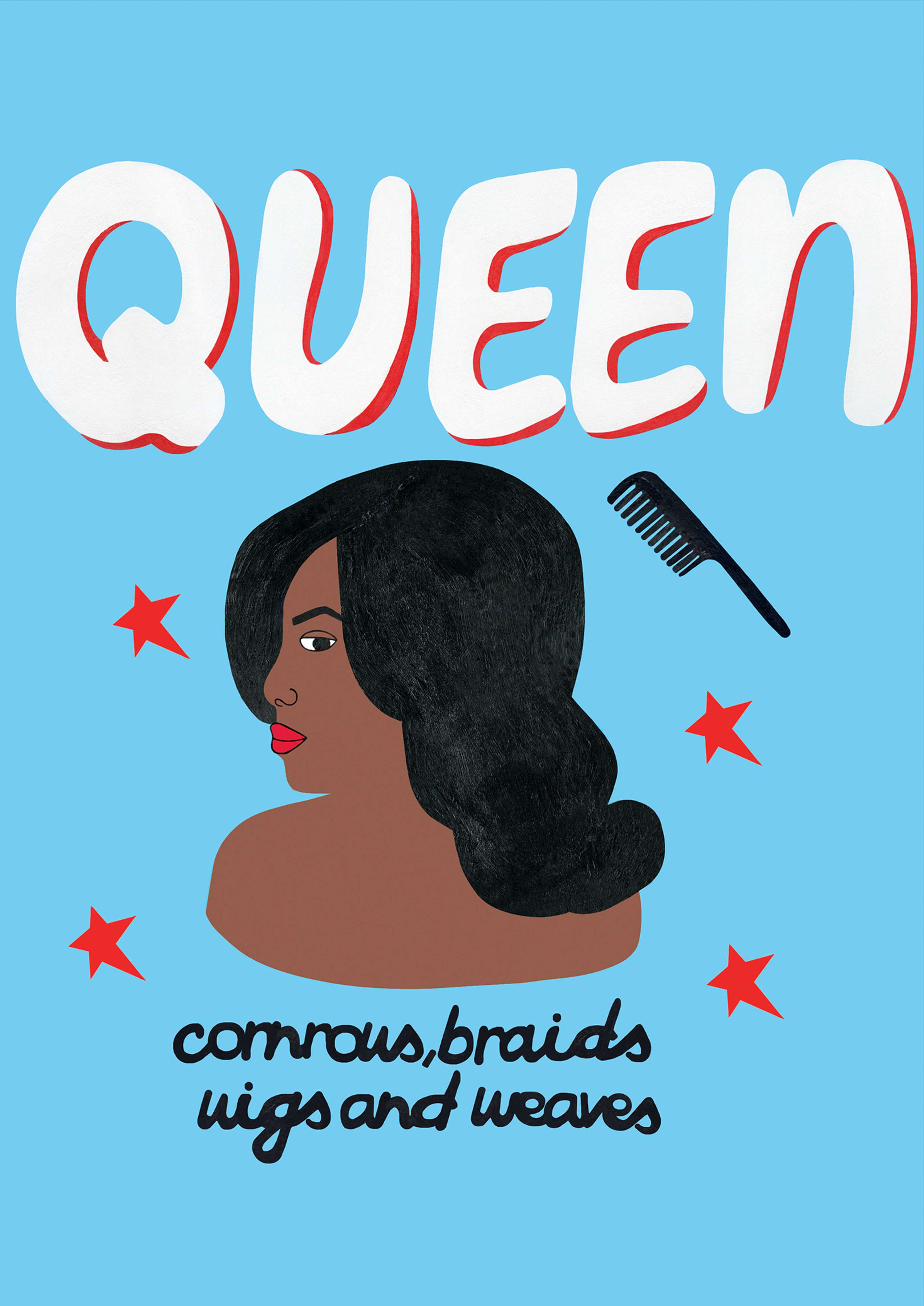 'Queen' print by Chanelle Edwards