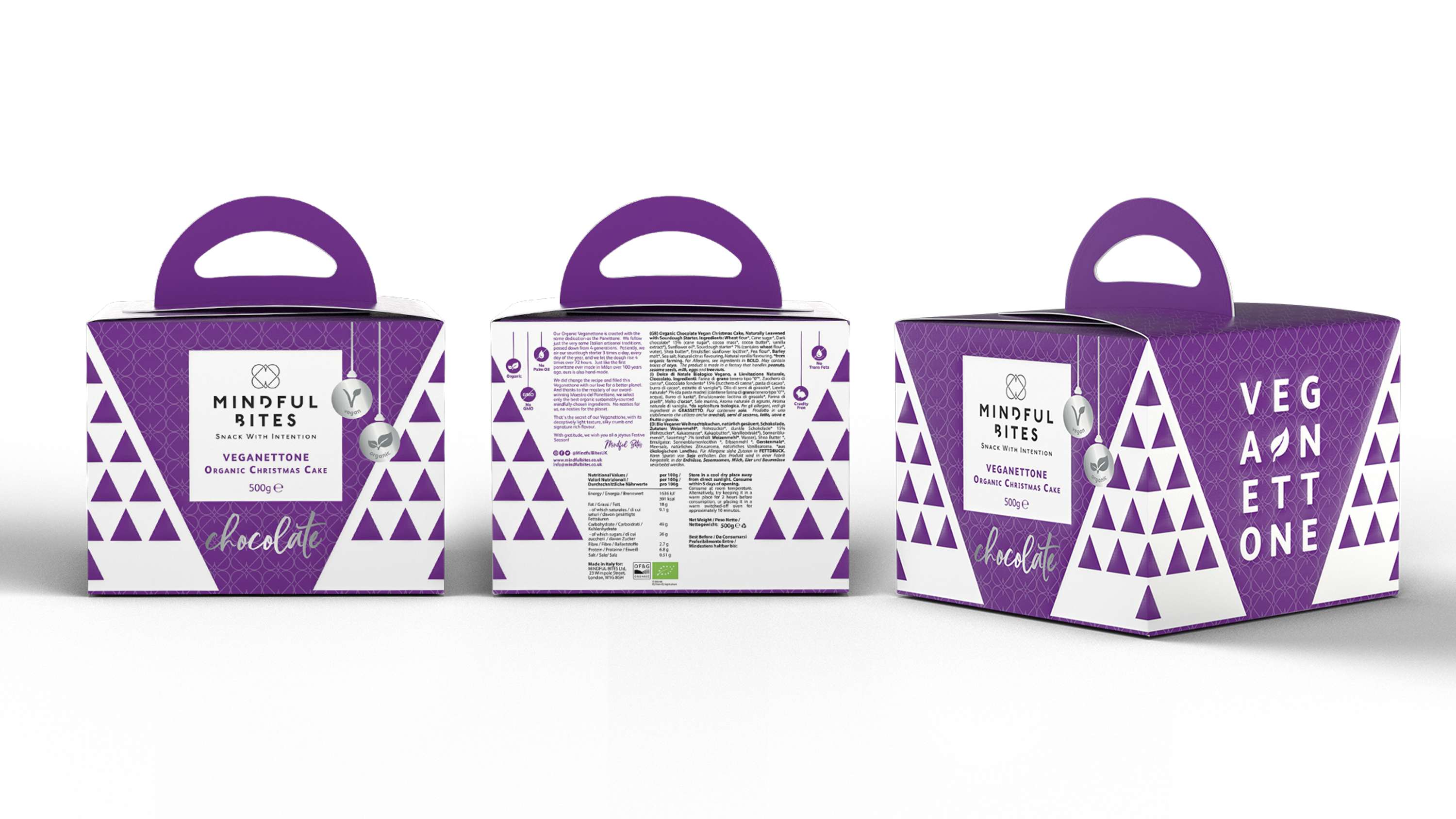 Mindful Bites Packaging by Vanessa Krchova