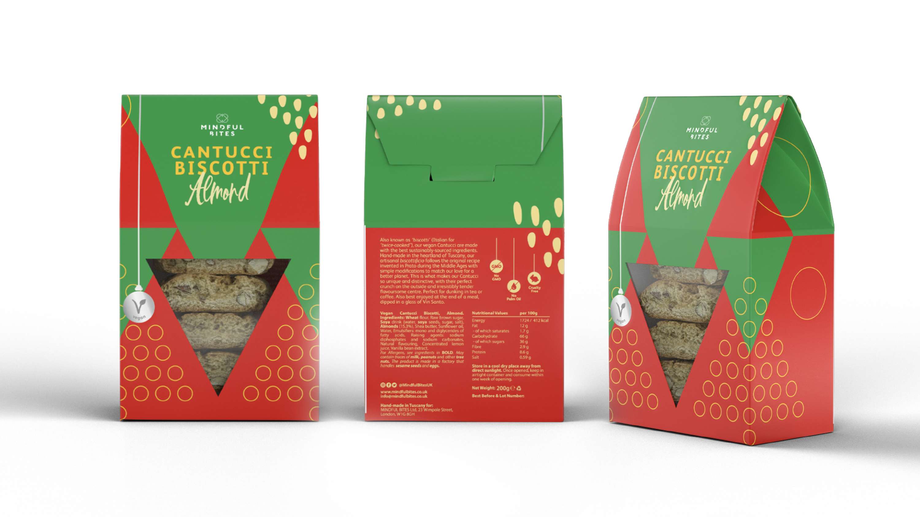 Mindful Bites Packaging by Vanessa Krchova