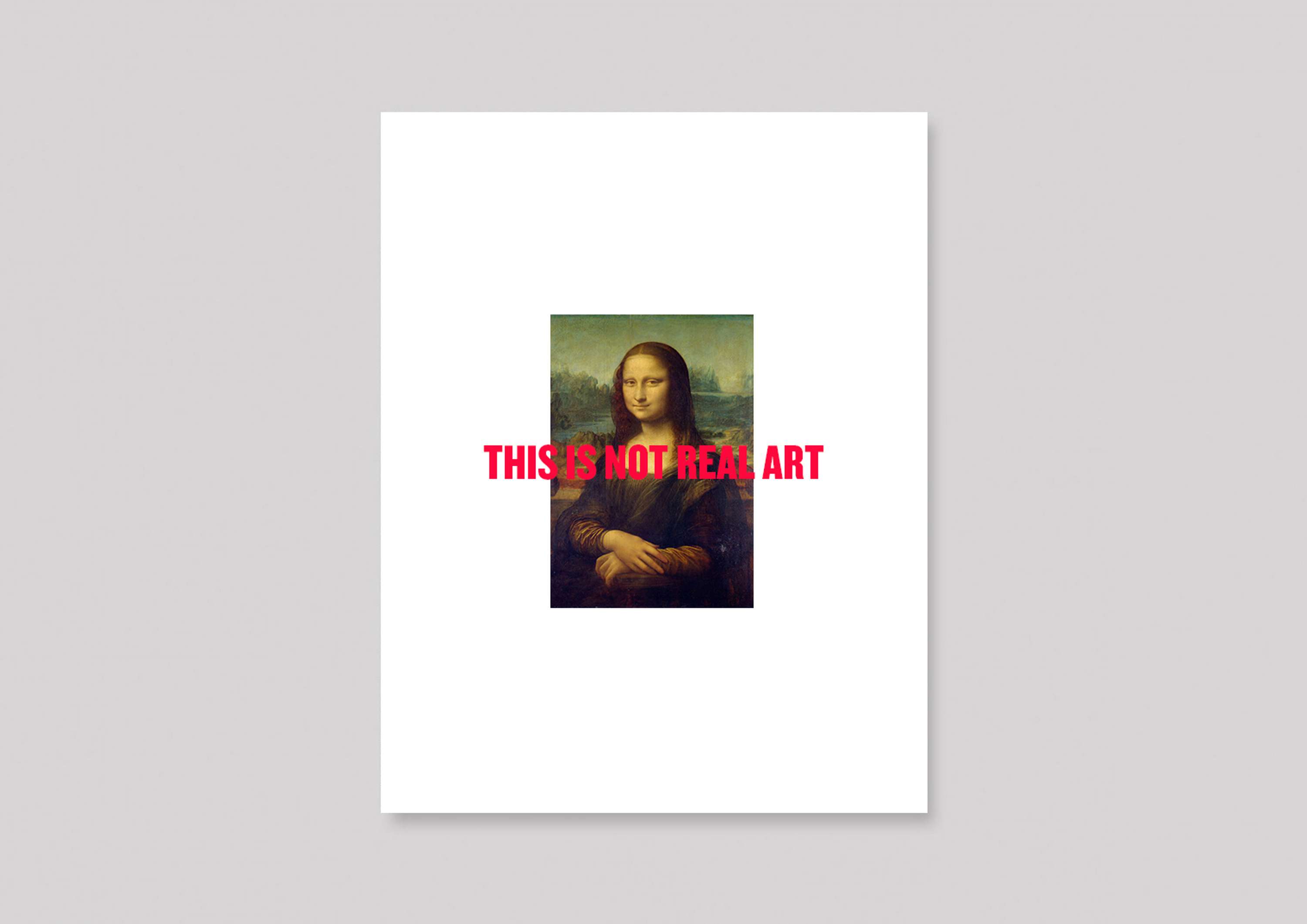 This is not real art by Alan Ainsley