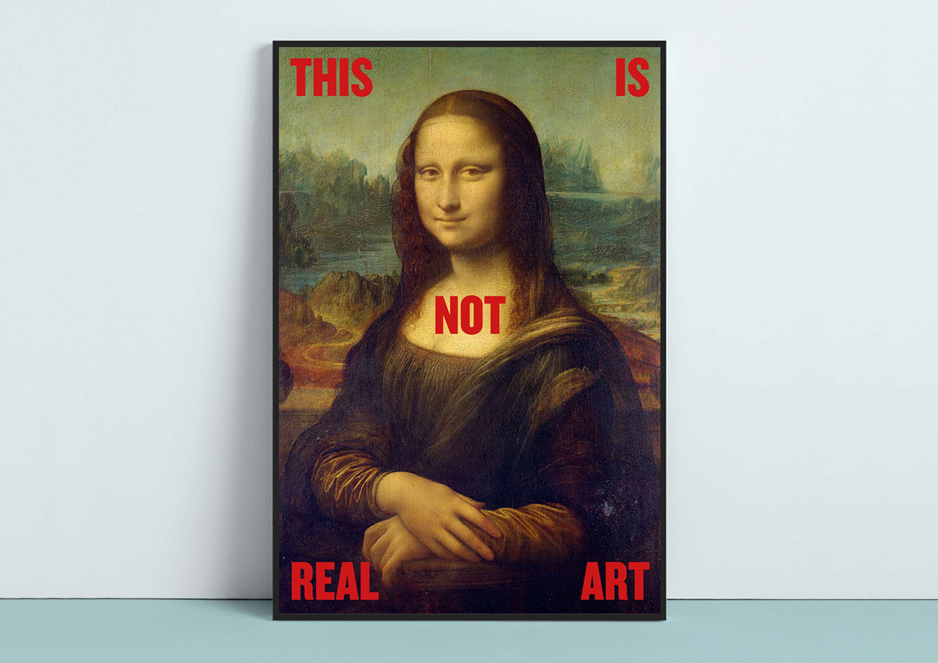 This is not real art by Alan Ainsley