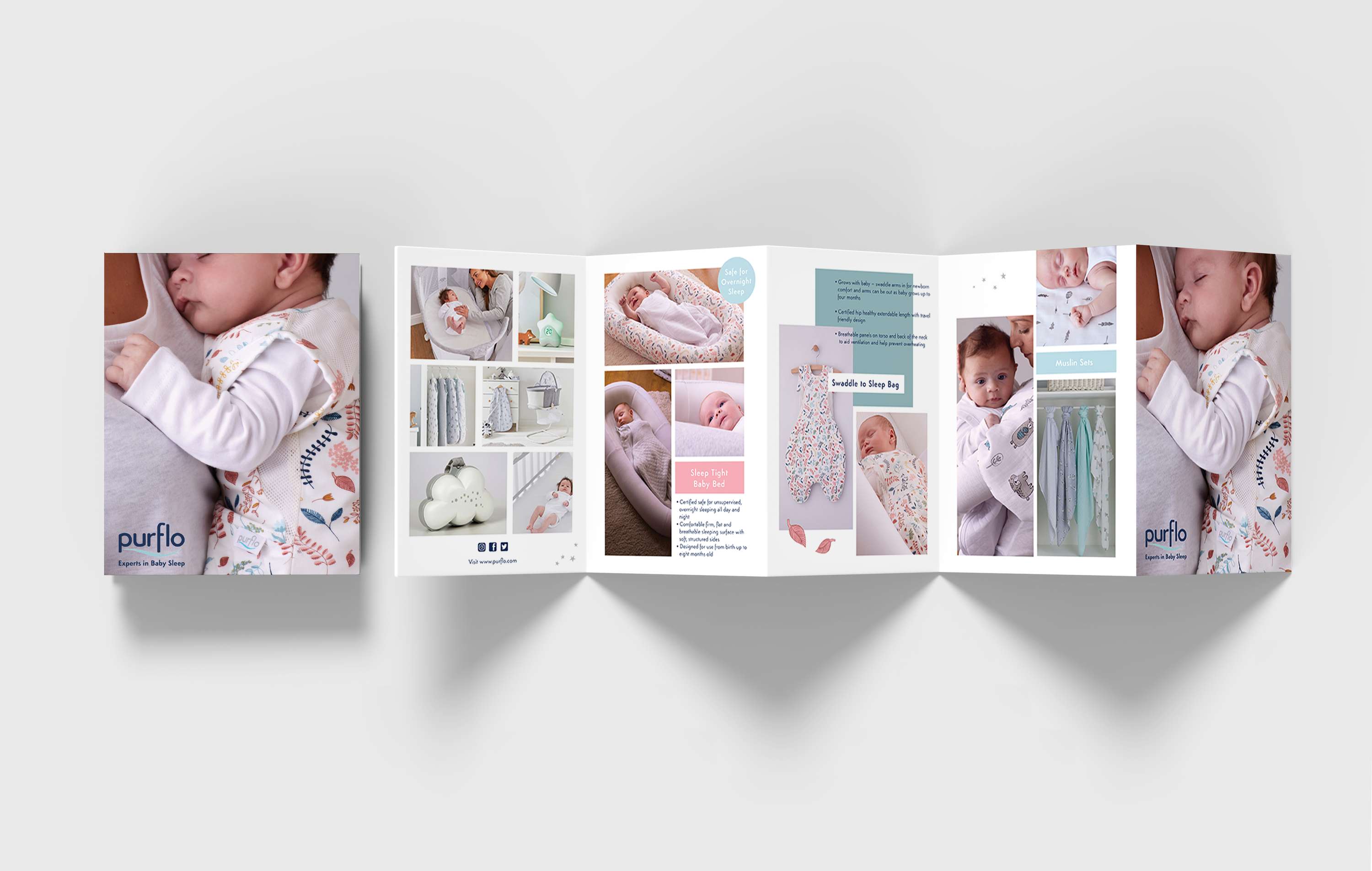 Leaflet for Purflo by Jennifer Speed-Andrews