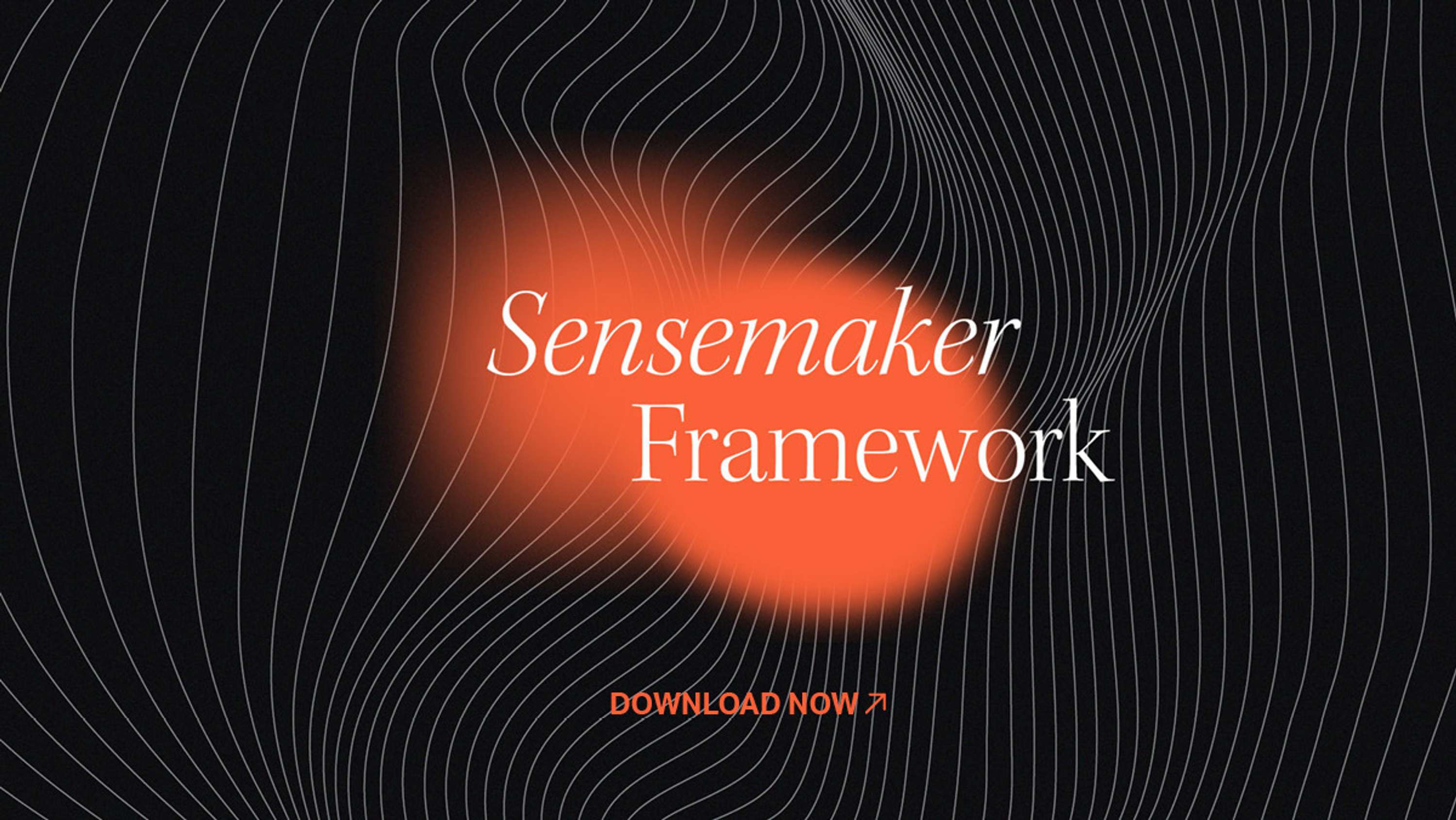 The Sensemaker Framework by Canvas8
