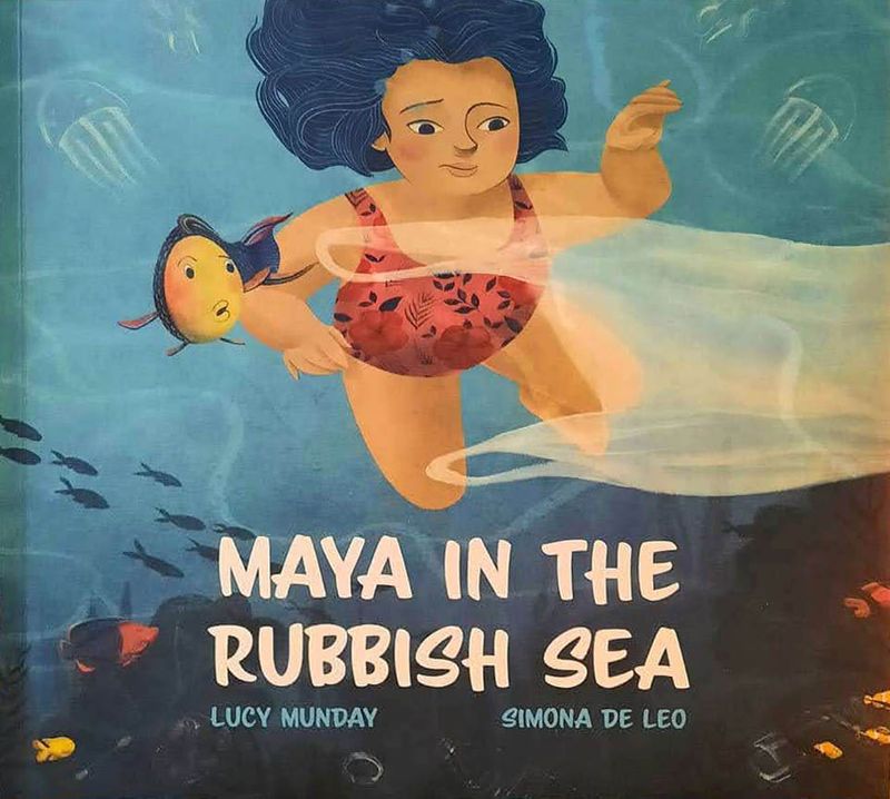 Children's Book - Maya in the Rubbish Sea by lucy munday