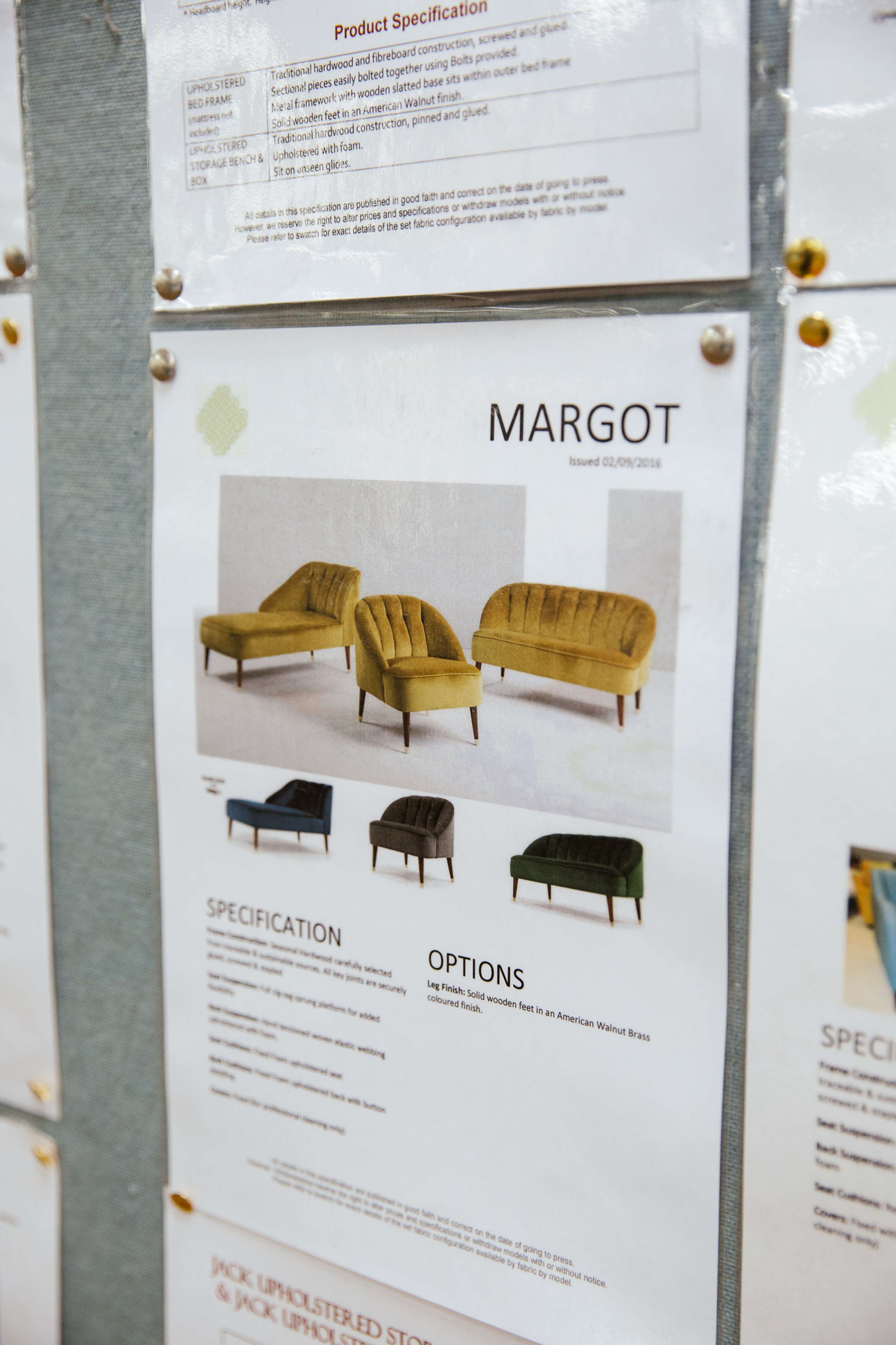MADE.com Factory Production of Margot chair by Joanne Crawford