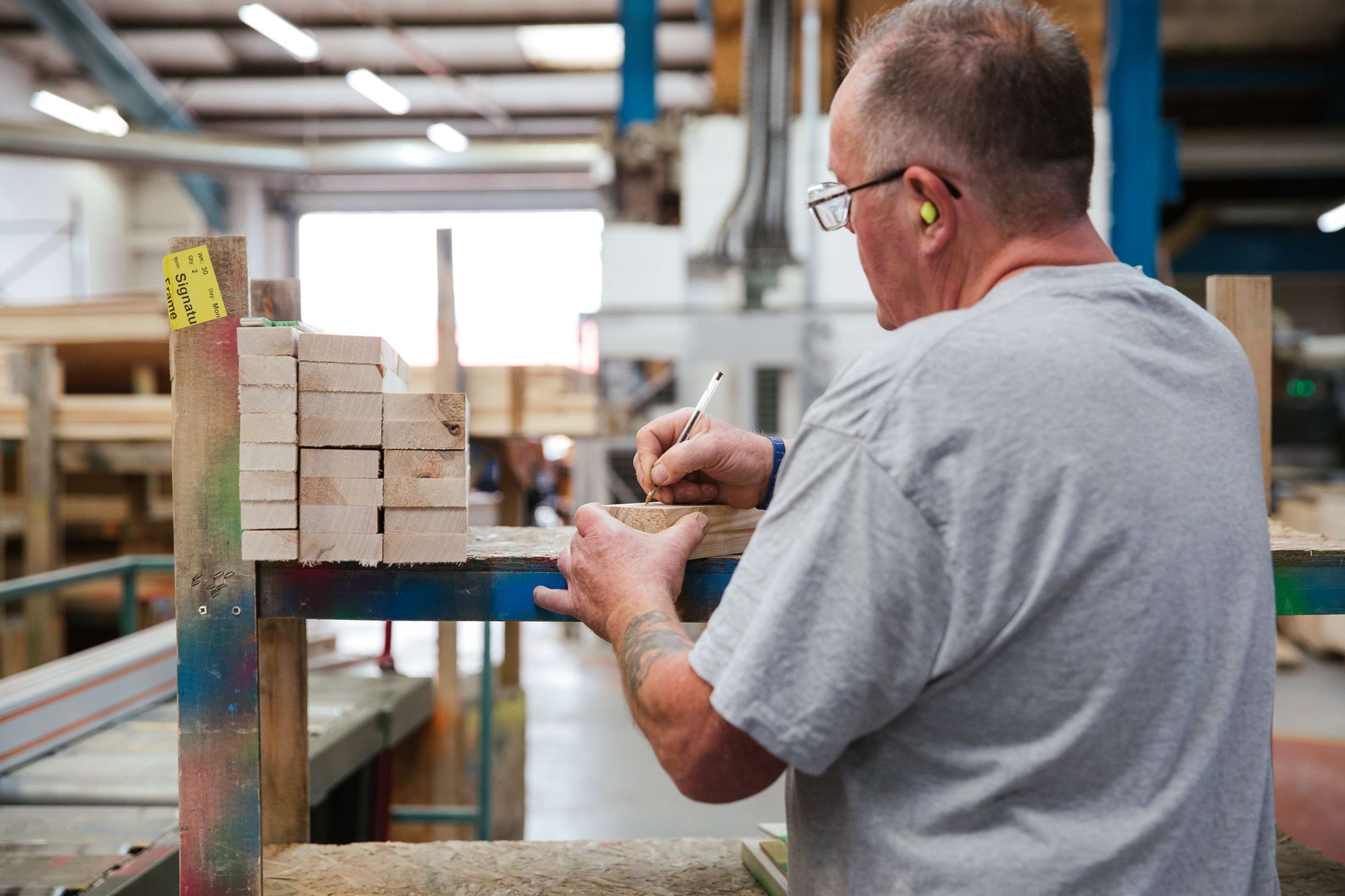 MADE.com Factory Production of Margot chair by Joanne Crawford