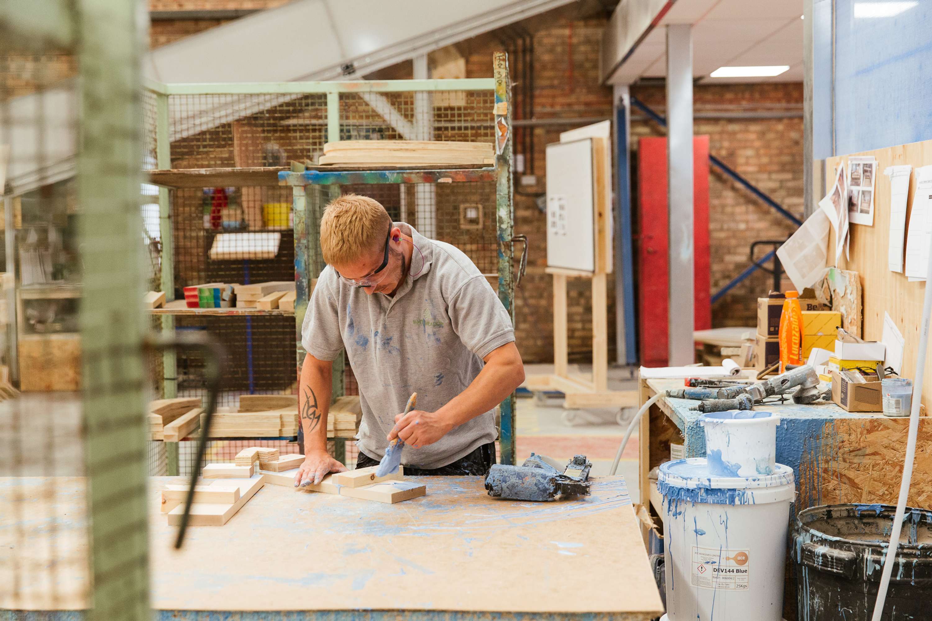 MADE.com Factory Production of Margot chair by Joanne Crawford
