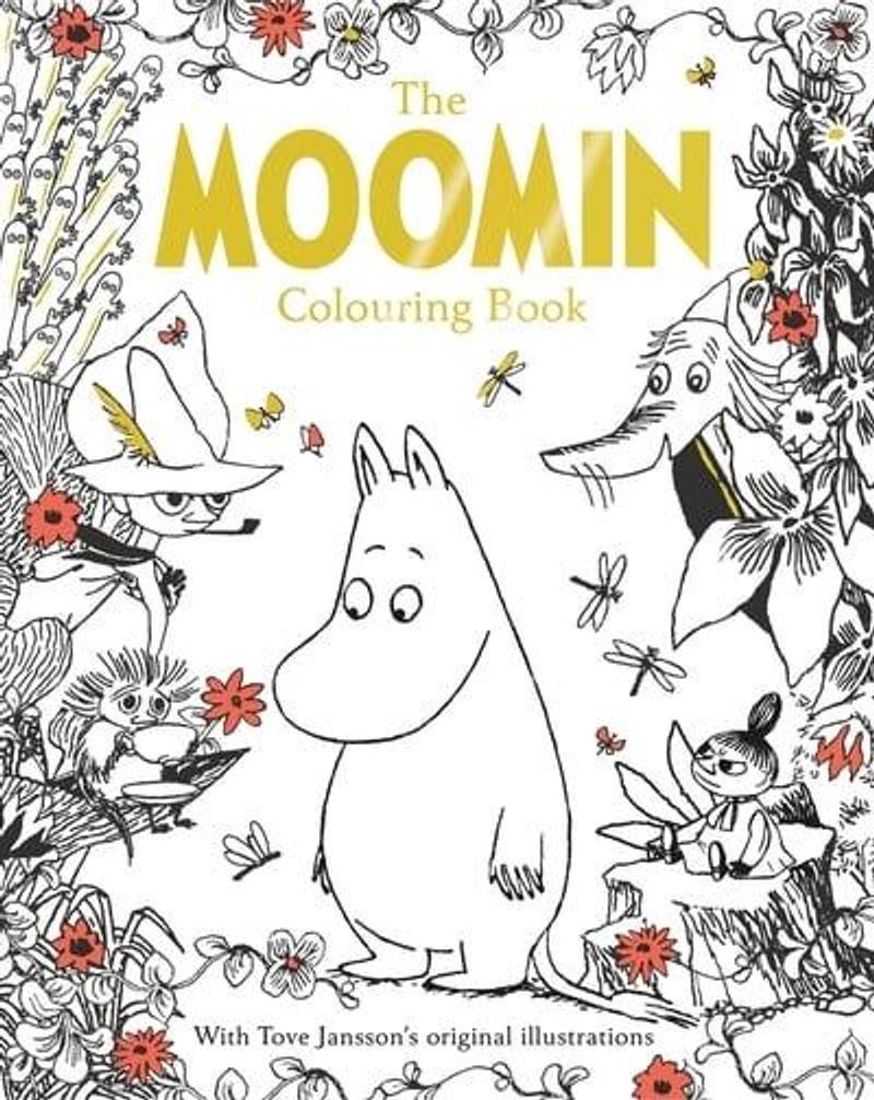 Moomin Colouring Book for Oxfam by Joni Lewis