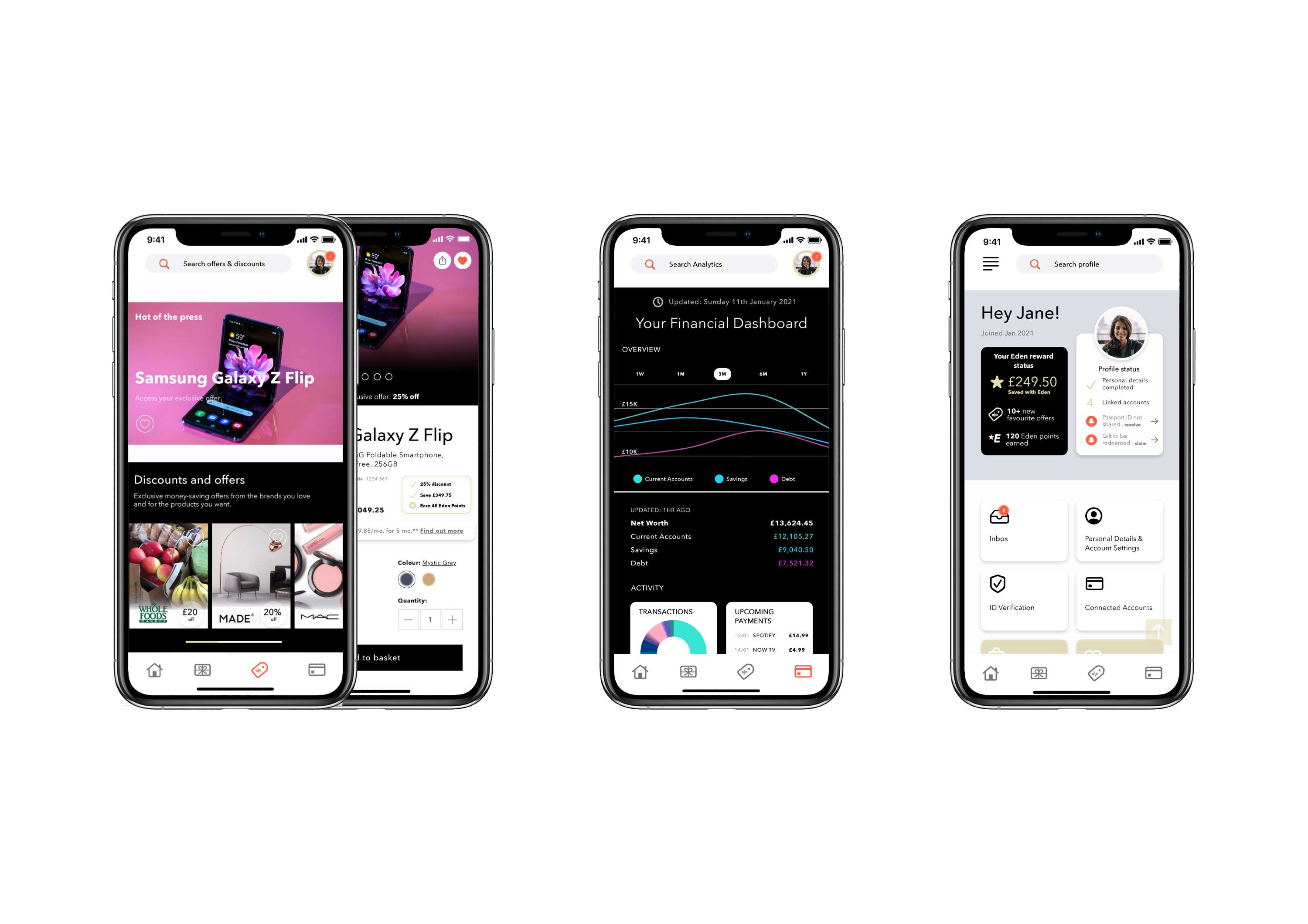 MVP App Prototype: Customer Journey & UX/UI by Frances Adam