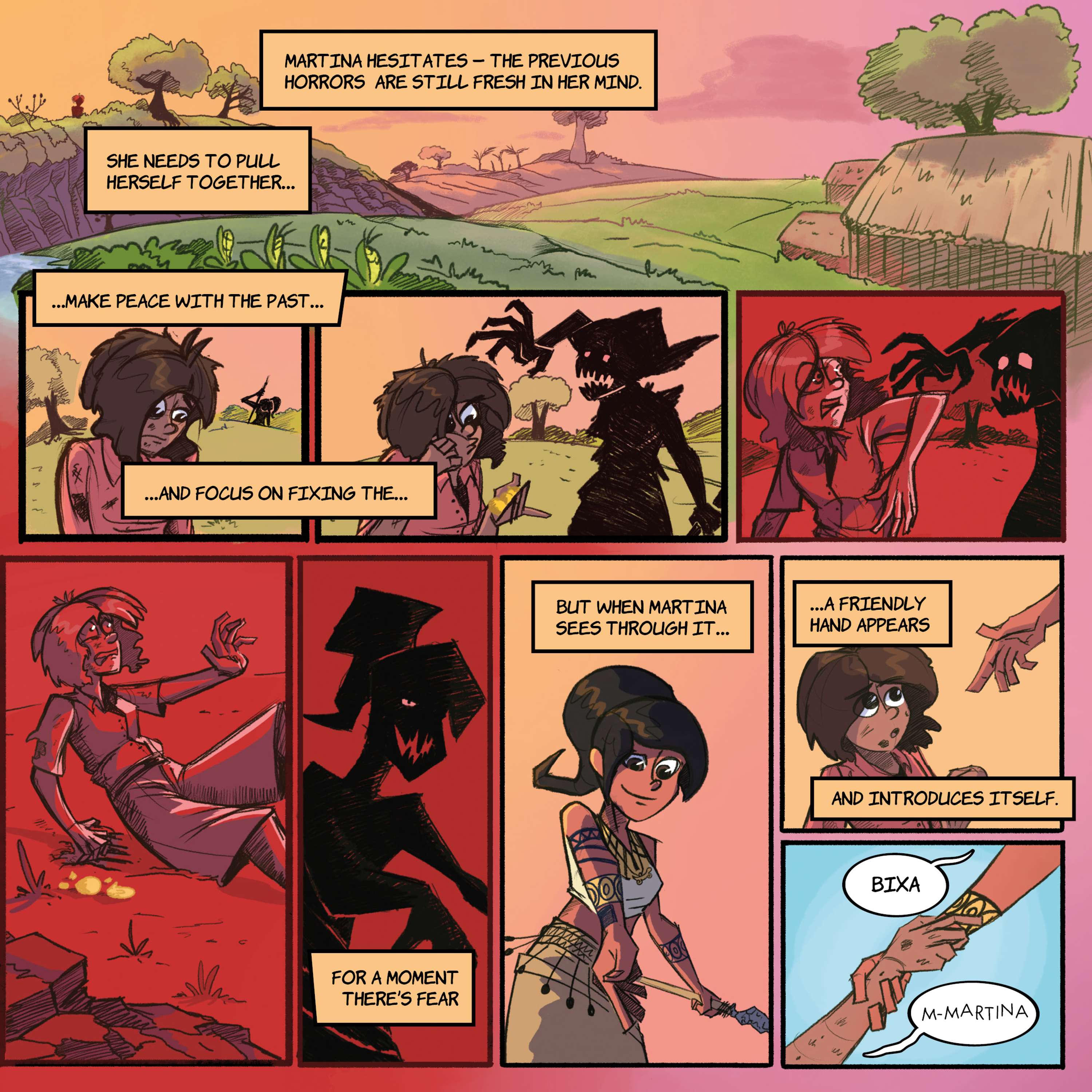 Martina and the Bridge of Time by Cooked Illustrations Ltd
