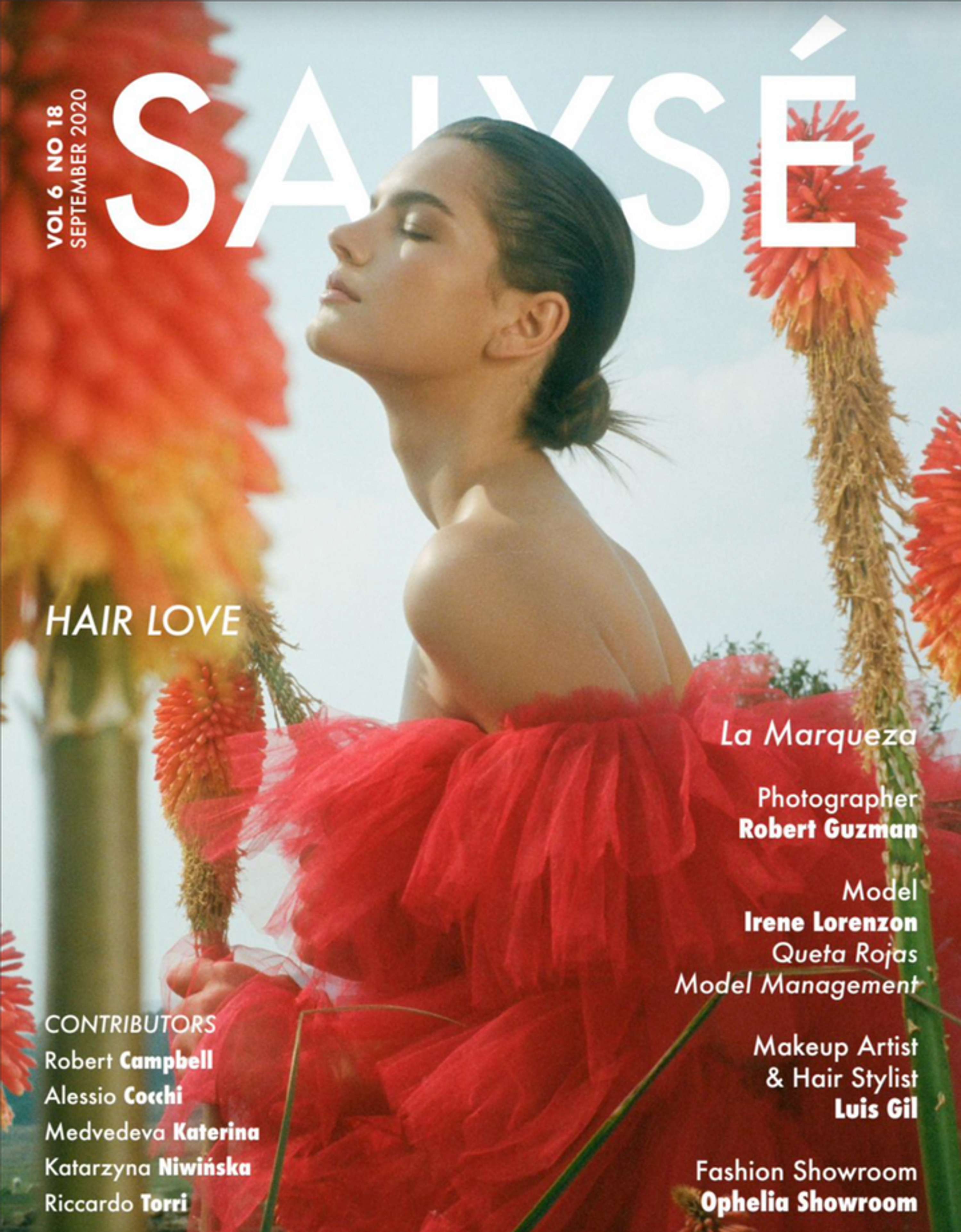 Salyse Magazine September 2020 Issue Cover