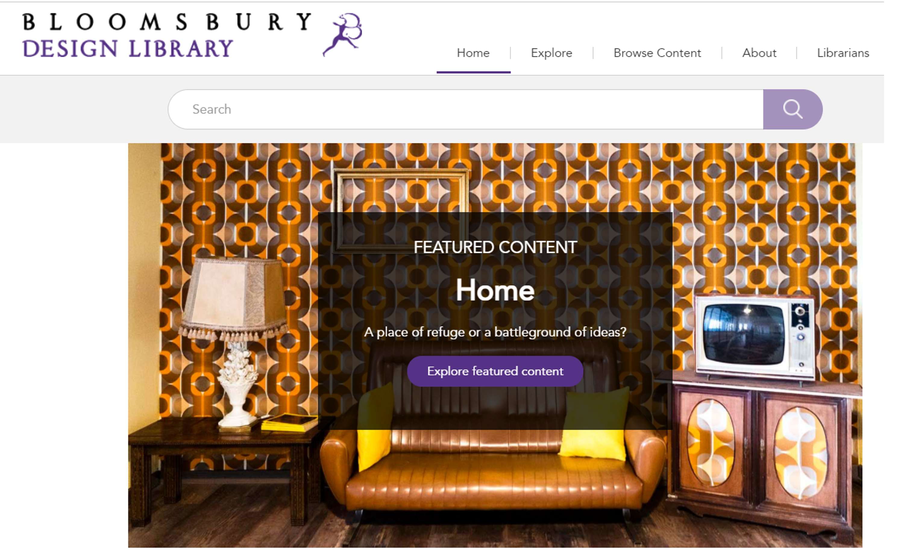 Bloomsbury Design Library (Digital Platform) by Bloomsbury Publishing PLC