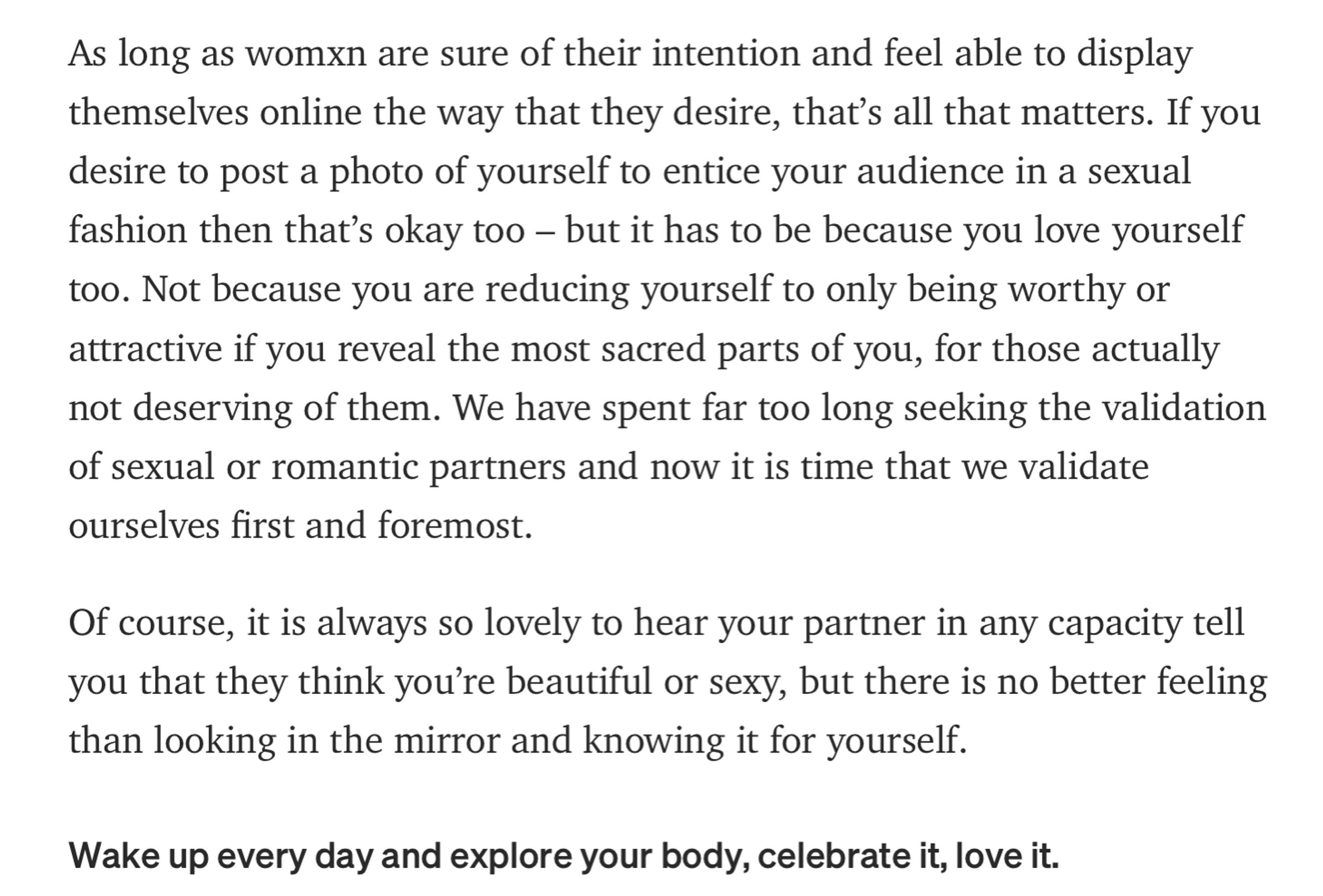 Authentic Bodies: Part 1 by Jemma Jasmine