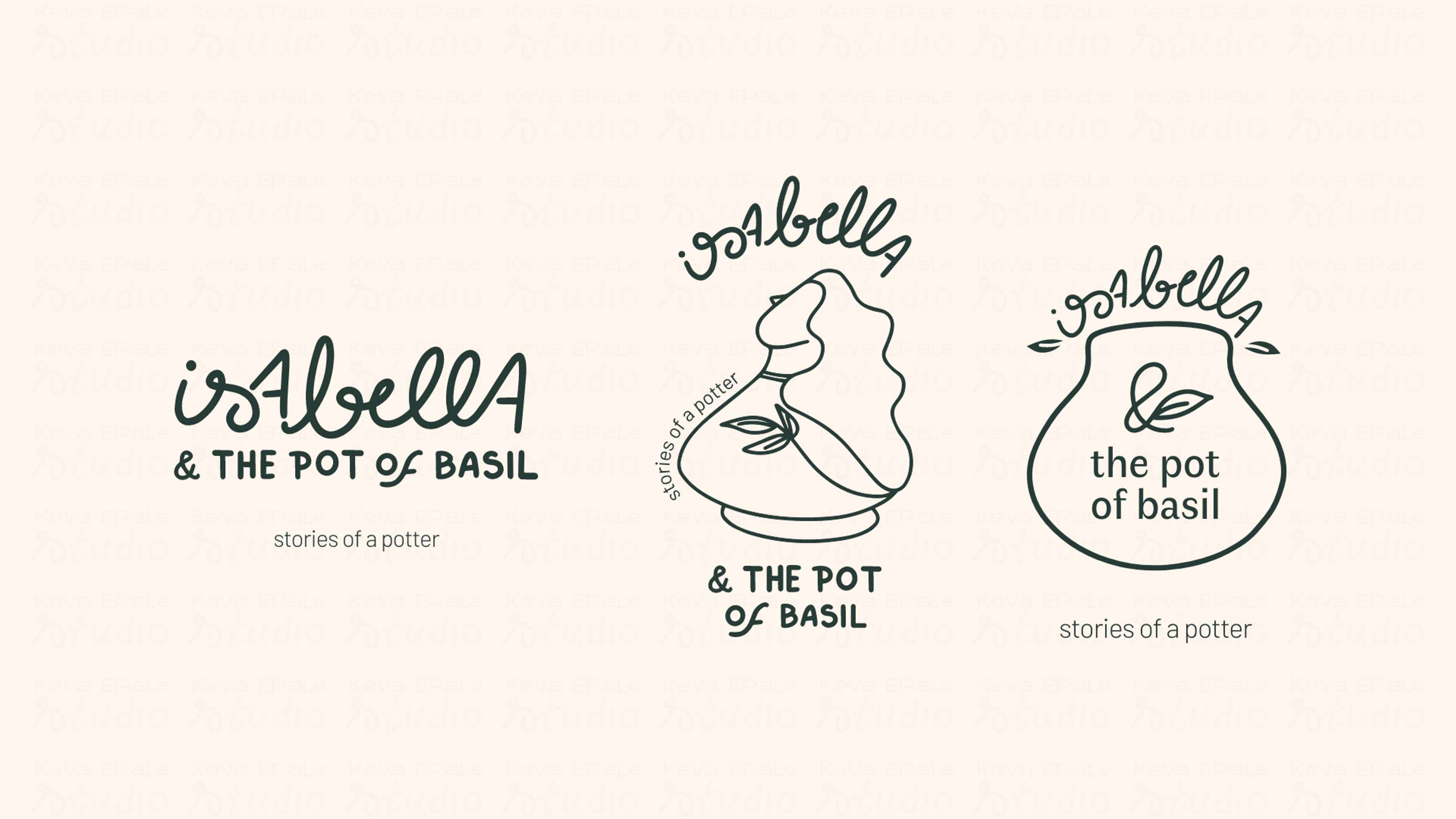 Isabella & the pot of Basil by Keva Epale