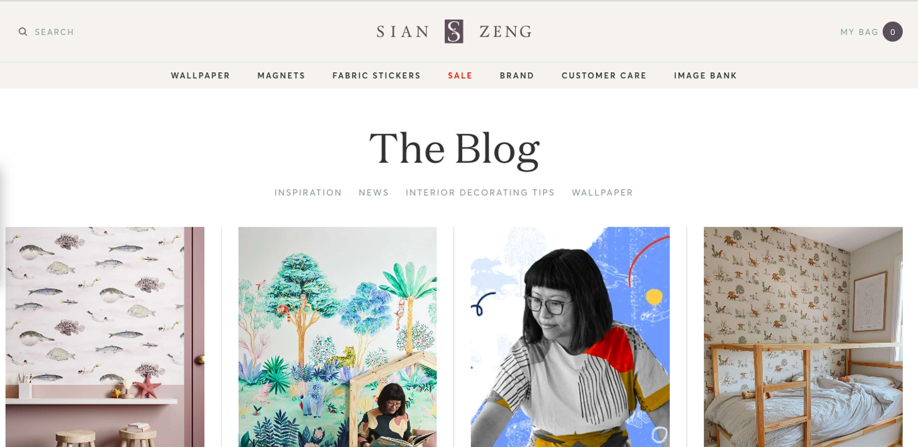 The Sian Zeng Blog by Emily Spivey