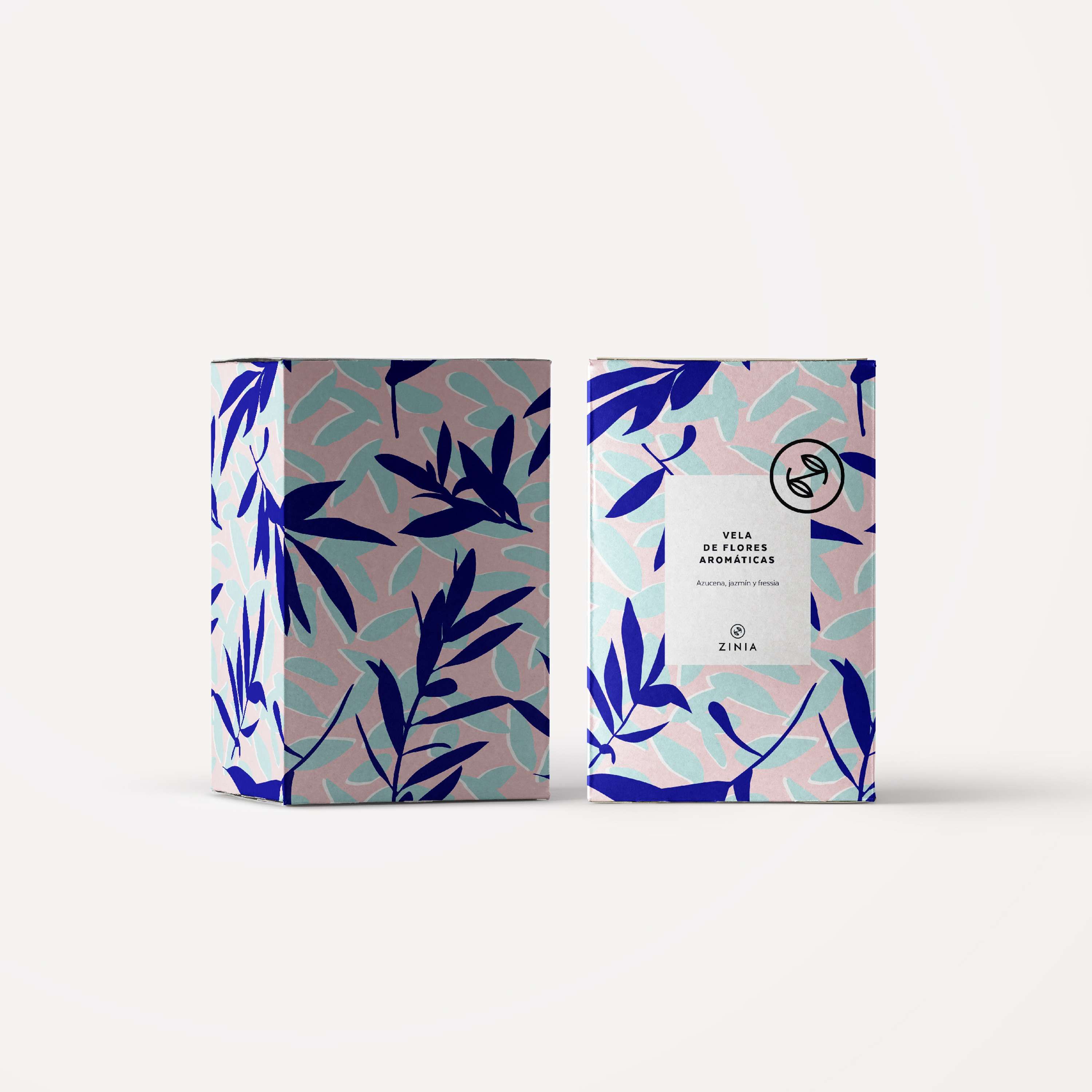 Zinia, brand identity and naming by Ana Guerrero