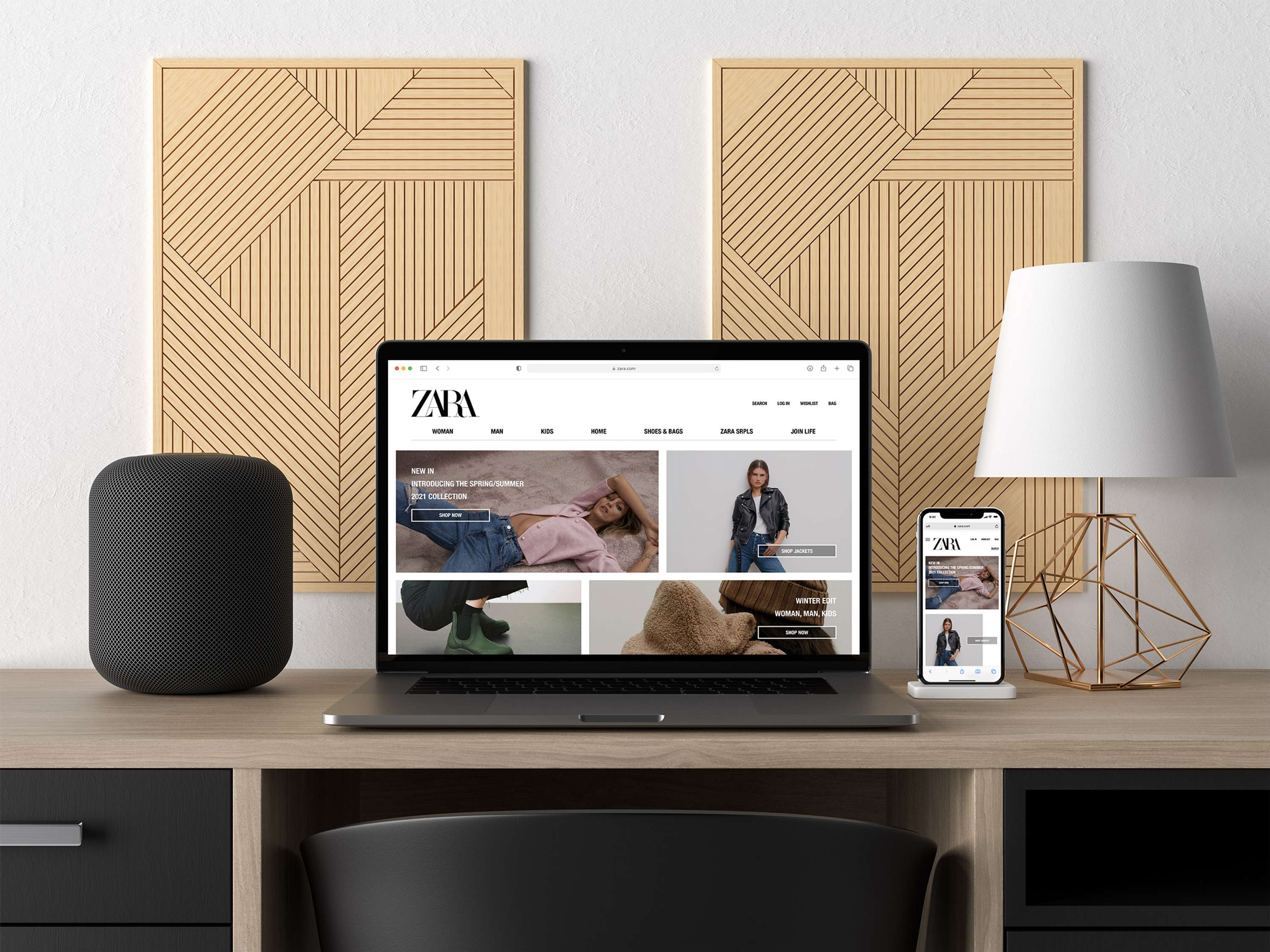 Not another Zara’s Website Redesign project by Carlos Arellano